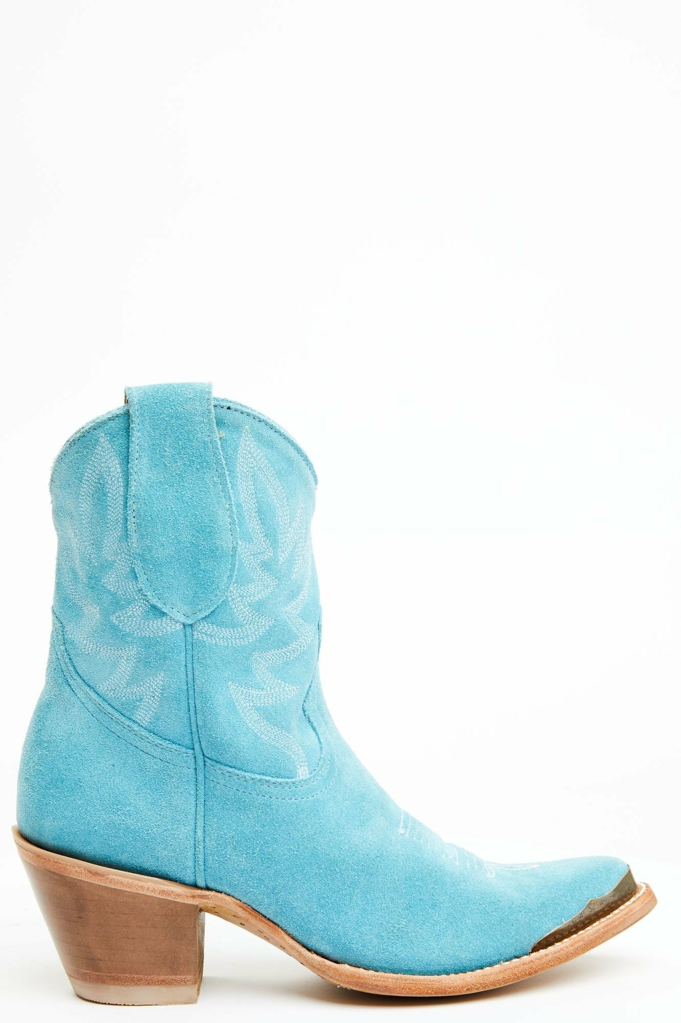 Idyllwind Wheels Bluebird Suede Fashion Western Booties - Round Toe Blue