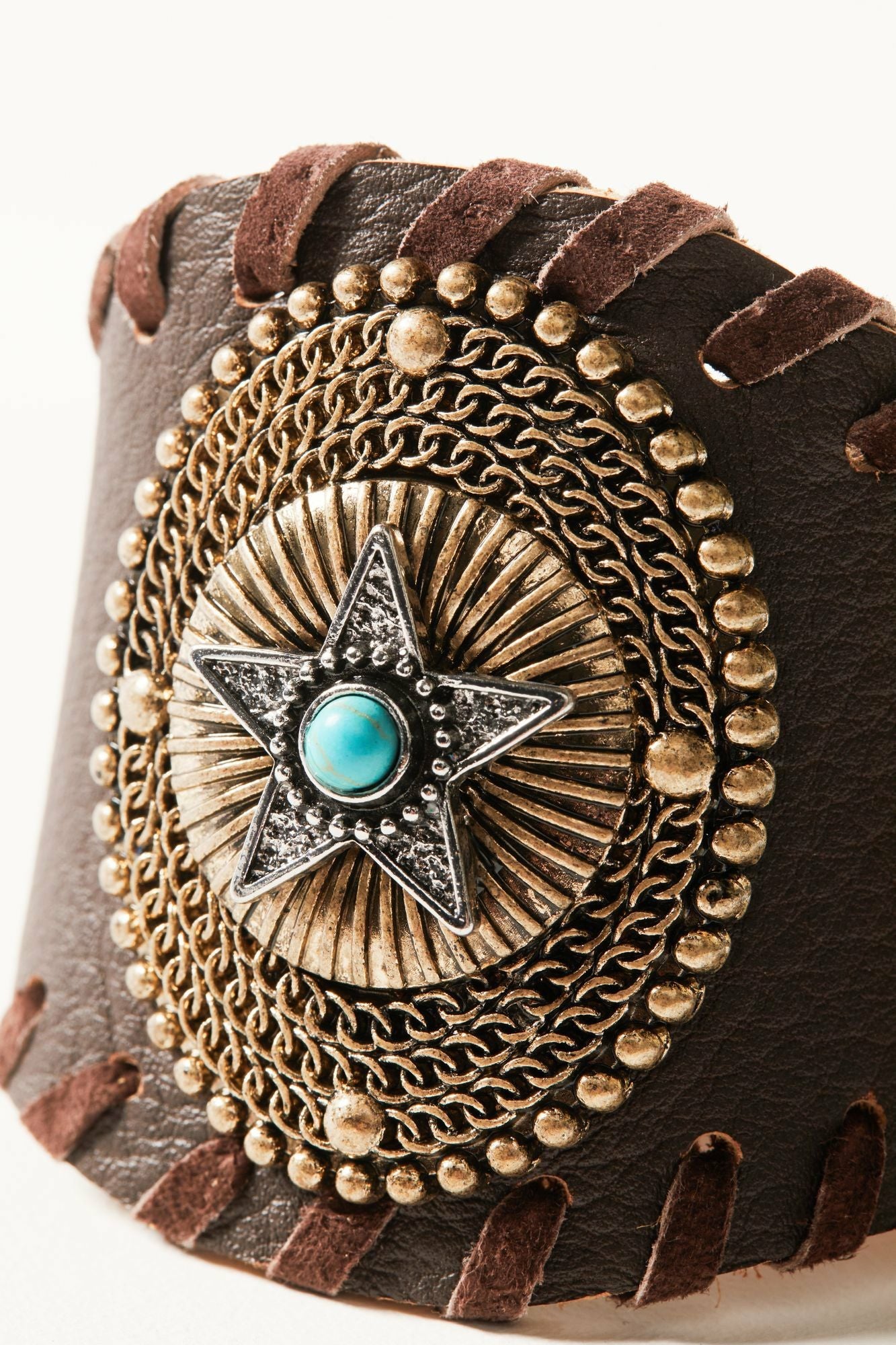 Idyllwind Abernathy Leather Cuff Bracelet Multi