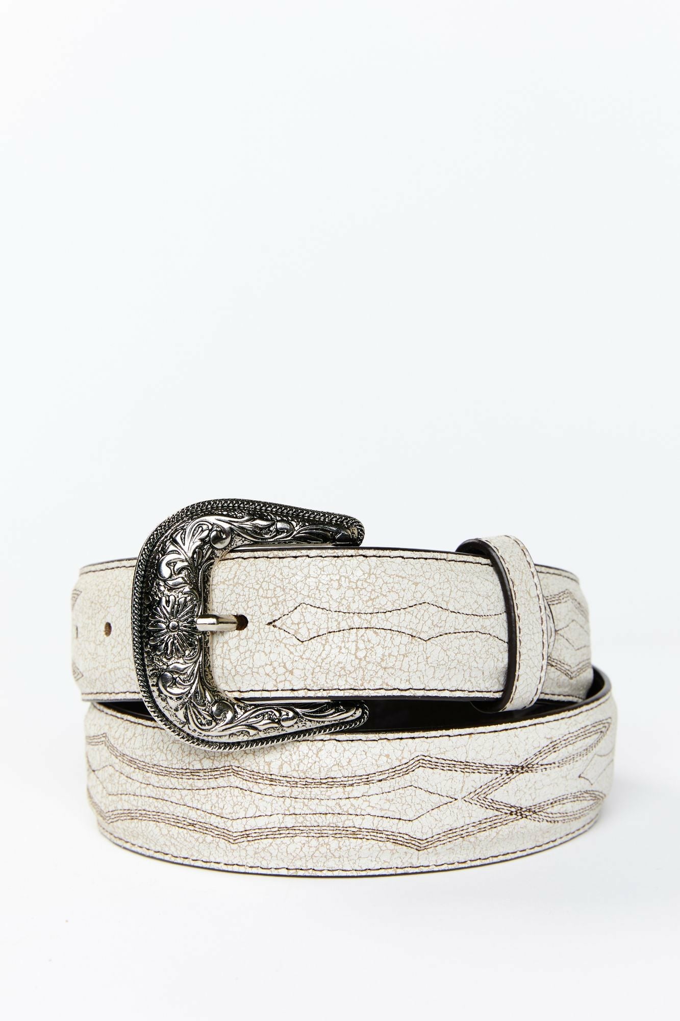 Idyllwind Colt Western Belt White
