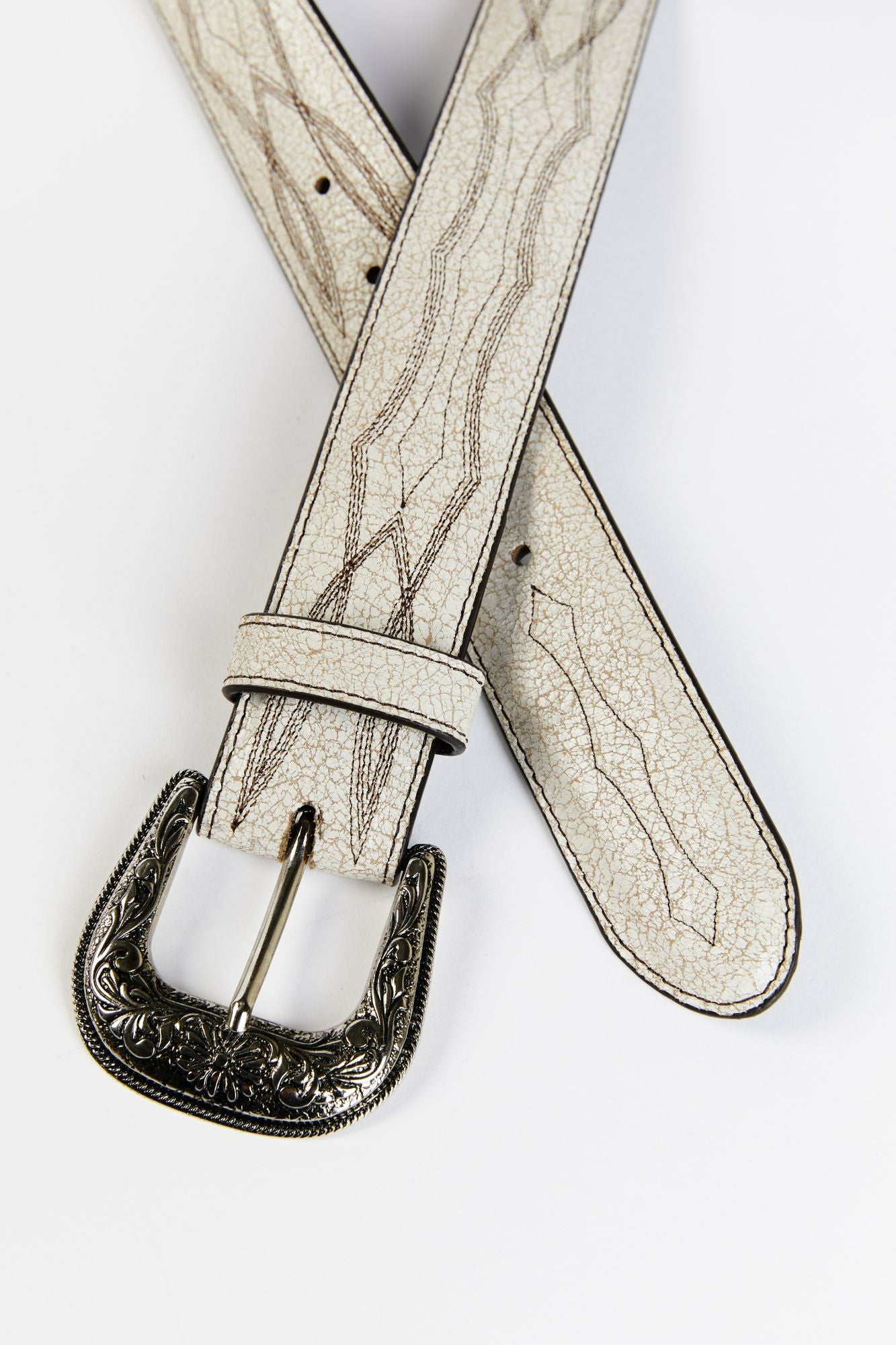Idyllwind Colt Western Belt White