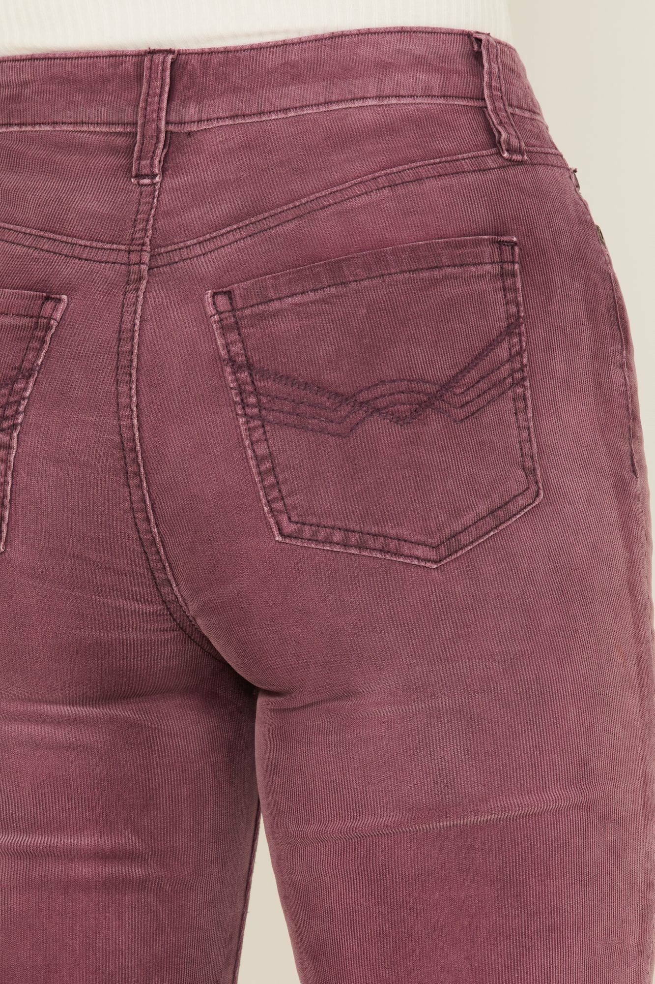 Idyllwind High Risin Corduroy Flare Jeans Dark Blue