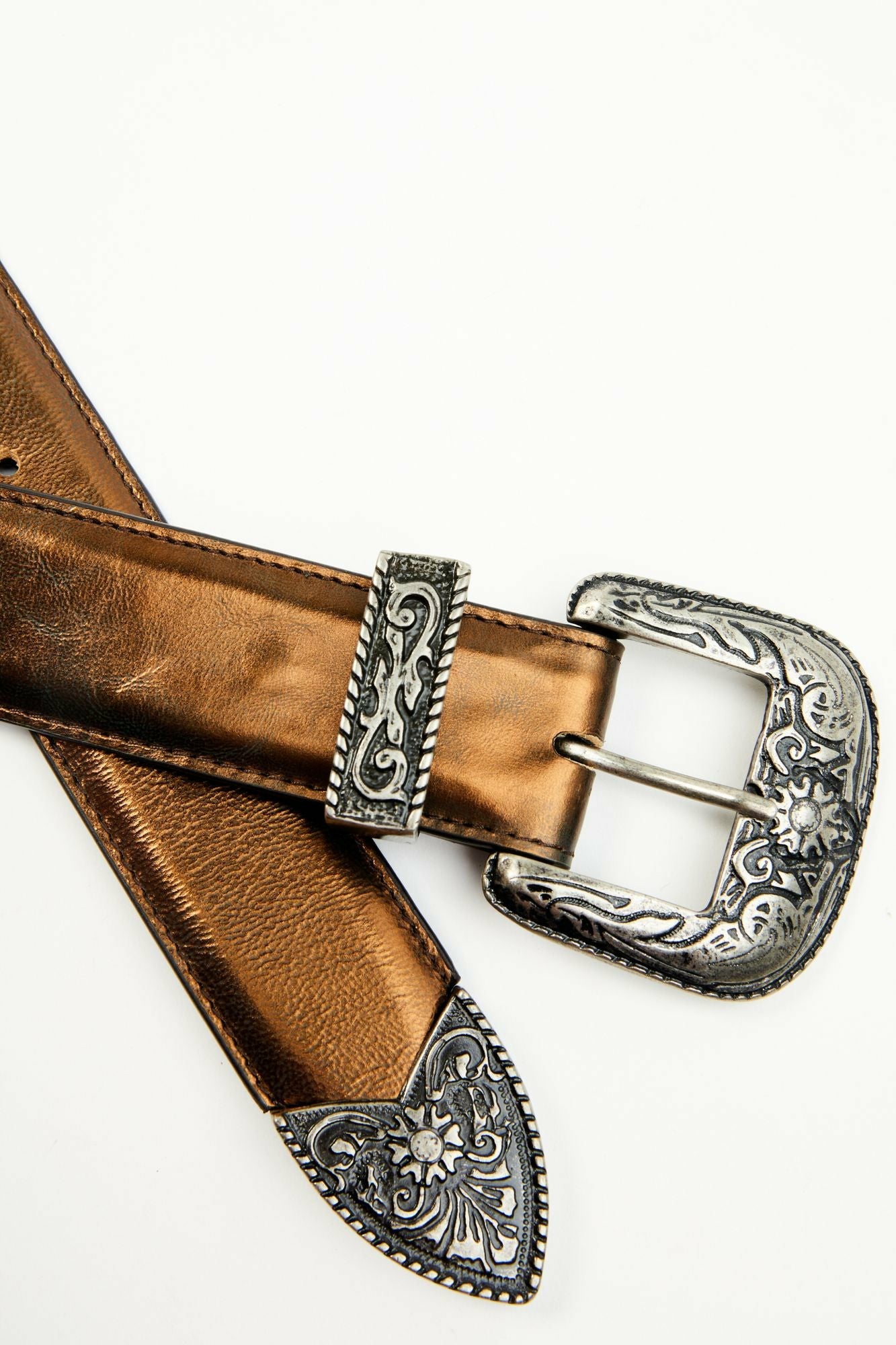 Idyllwind Bronze Patina Western Belt Bronze
