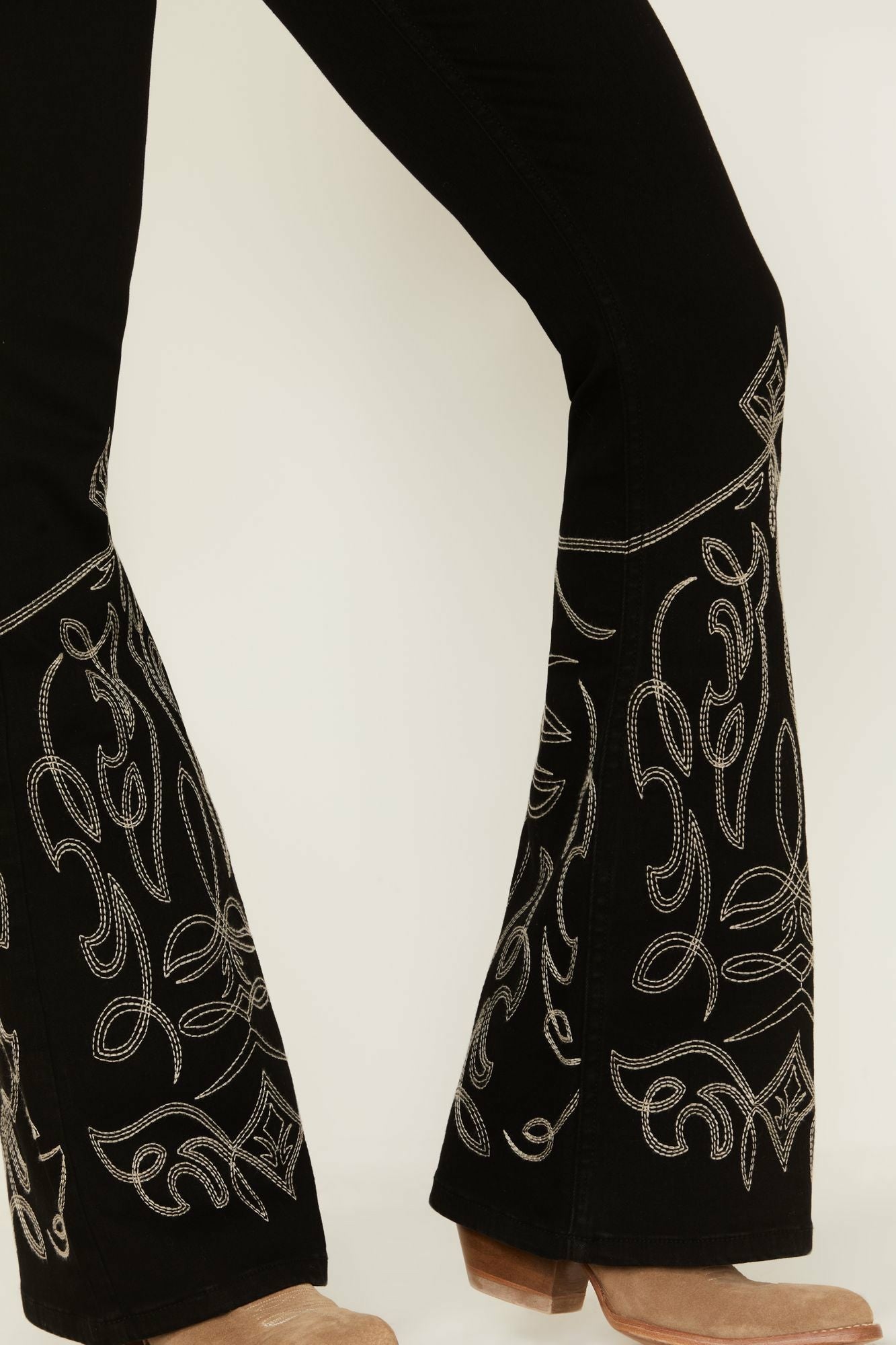 Idyllwind Saddle Drive High Rise Bootcut Jeans Black