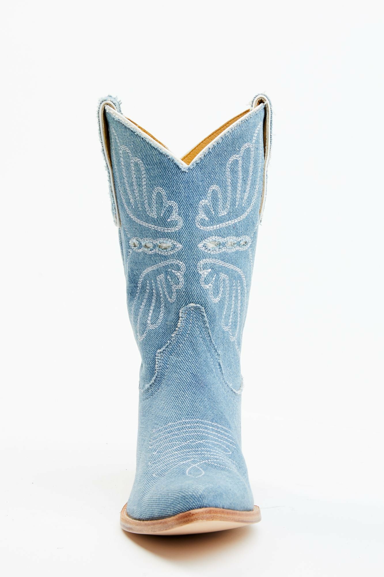 Idyllwind Aces Denim Deux Western Boots - Pointed Toe Blue