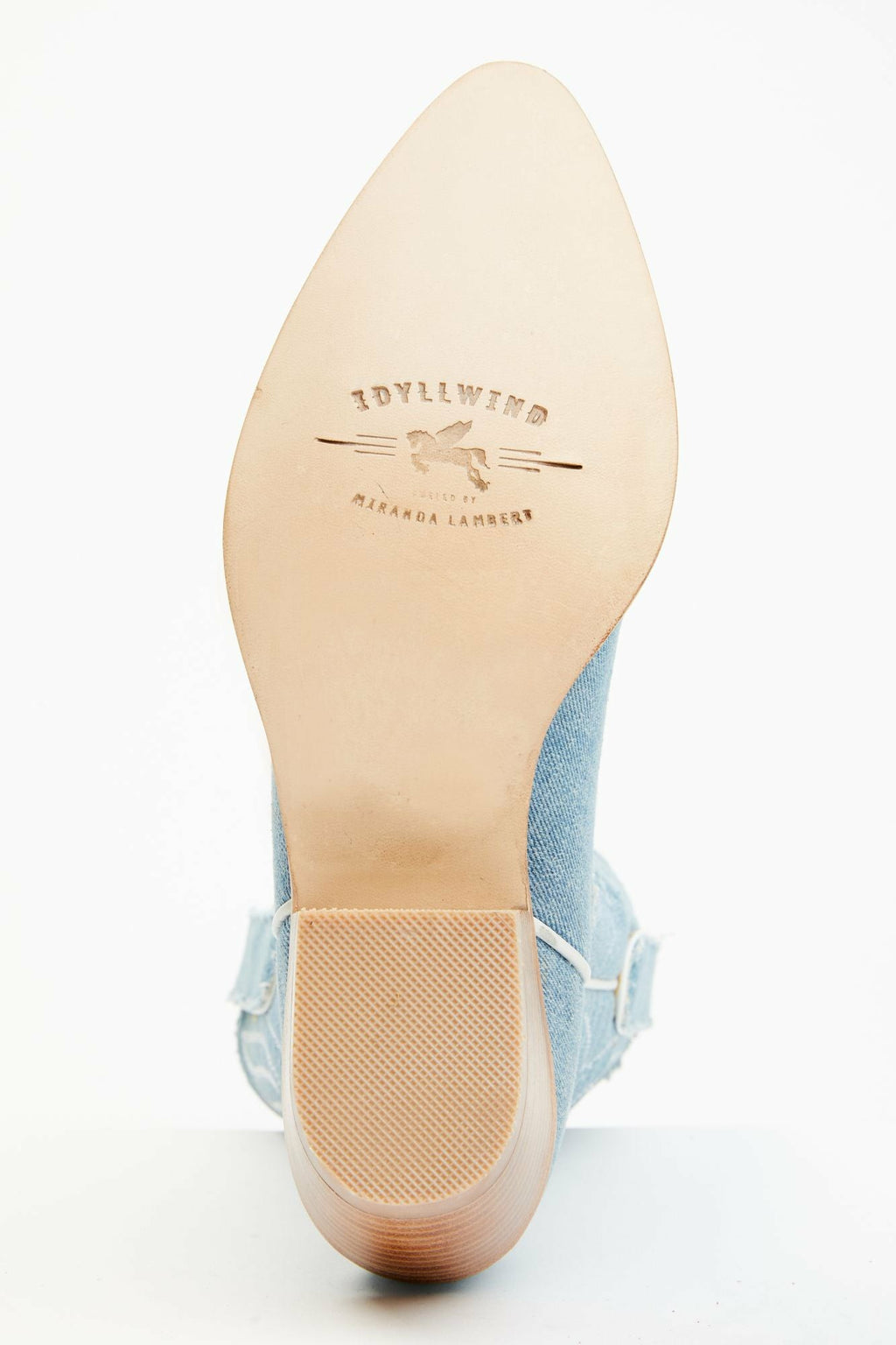 Idyllwind Aces Denim Deux Western Boots - Pointed Toe Blue