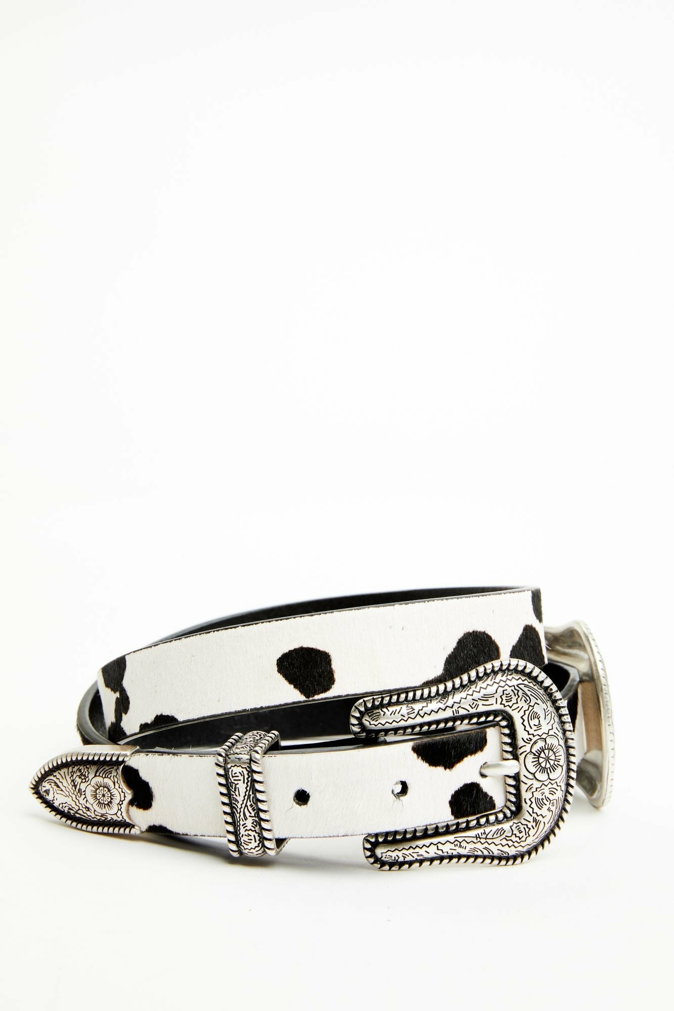 Idyllwind Double Down Western Double Buckle Belt Black