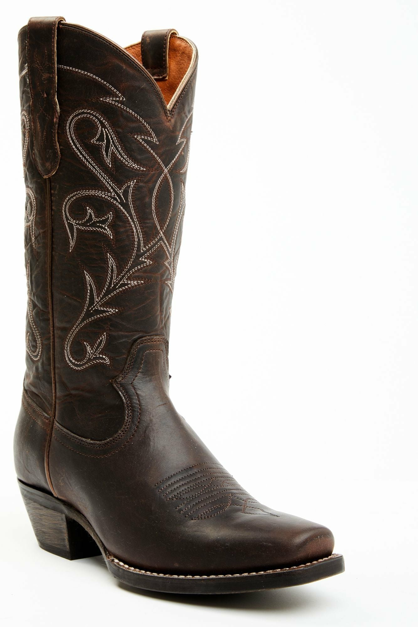 Idyllwind Midnight Train Performance Western Boot w/Comfort Technology - Square Toe Dark Brown