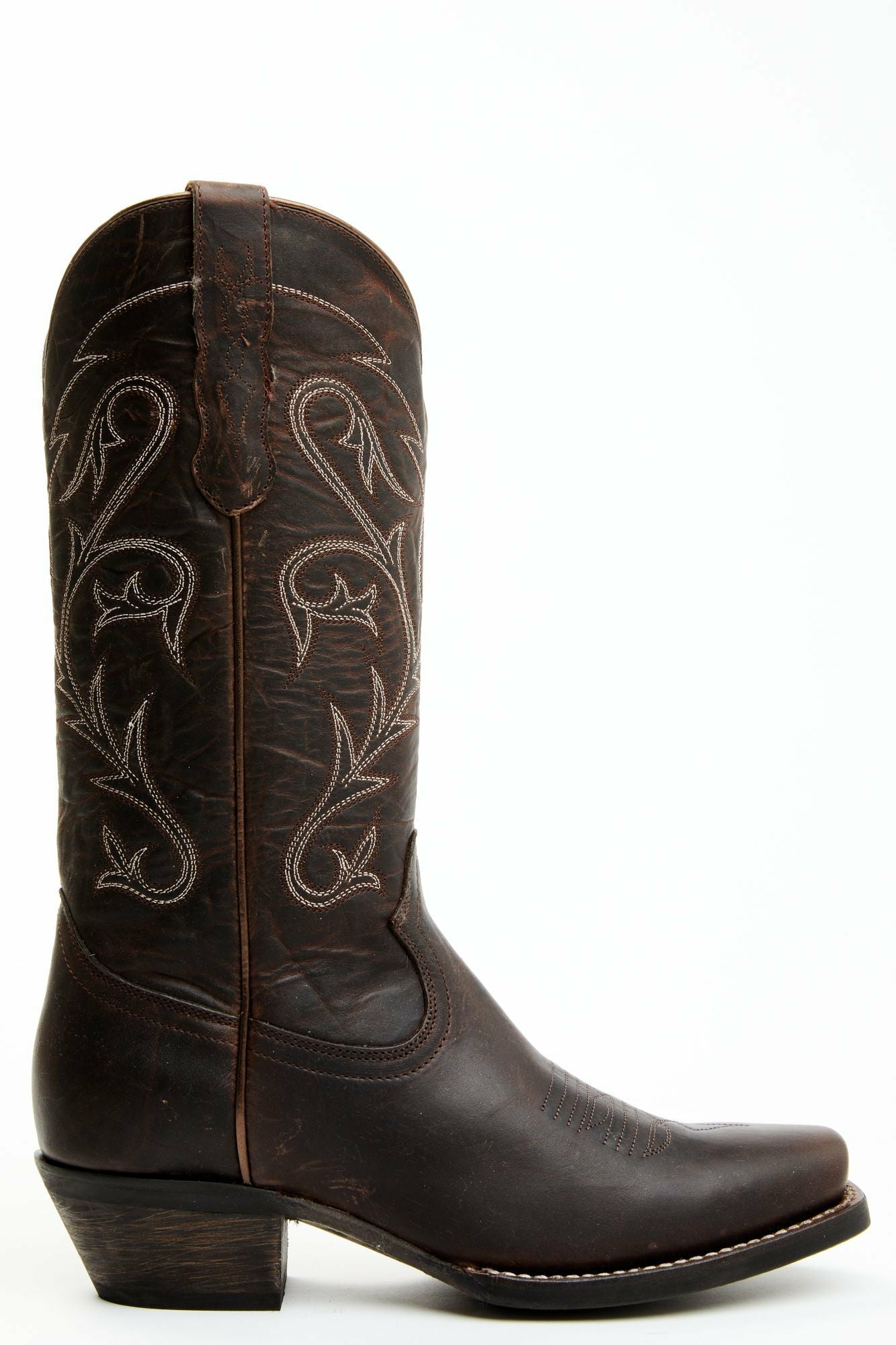Idyllwind Midnight Train Performance Western Boot w/Comfort Technology - Square Toe Dark Brown