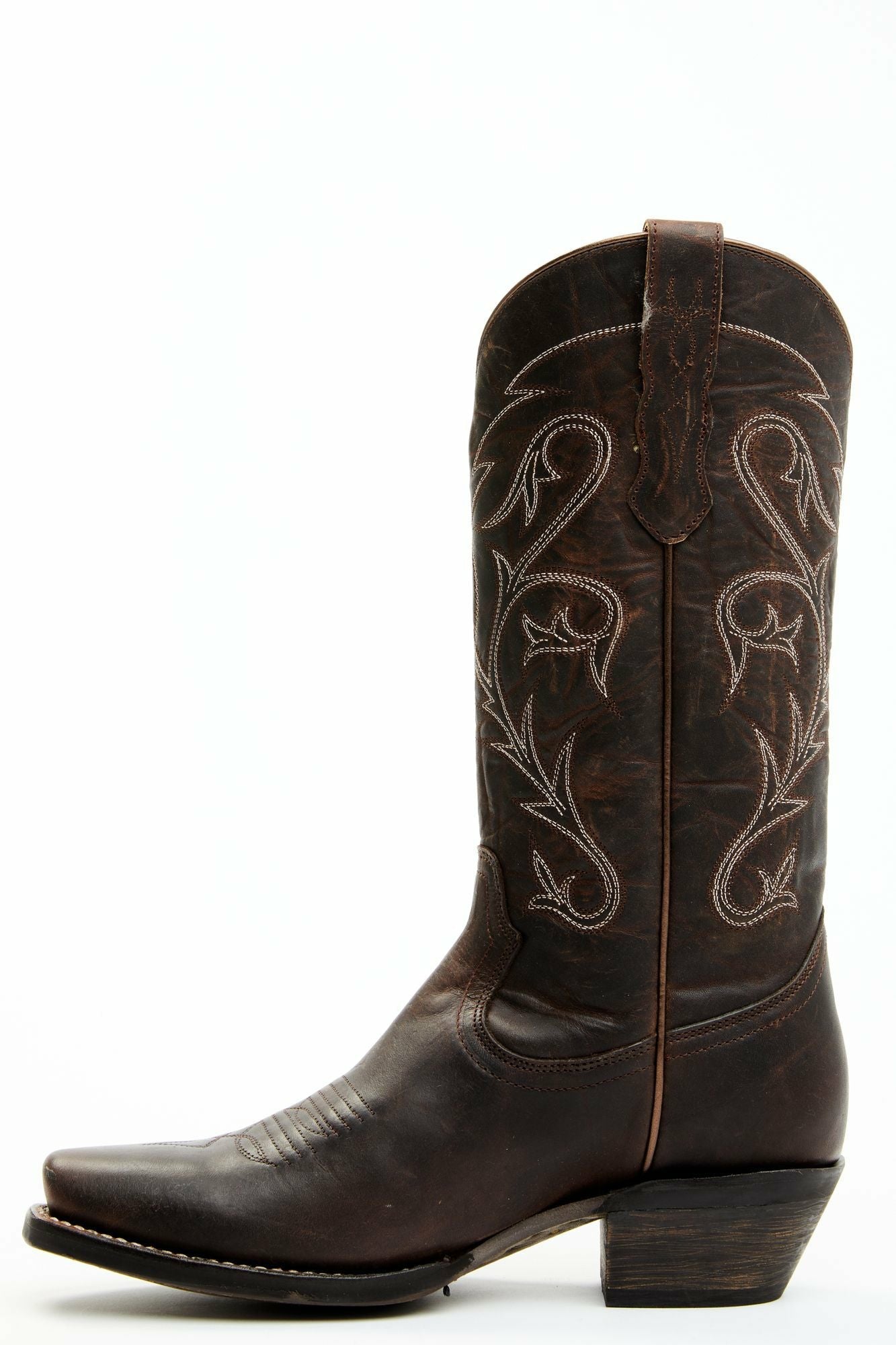 Idyllwind Midnight Train Performance Western Boot w/Comfort Technology - Square Toe Dark Brown