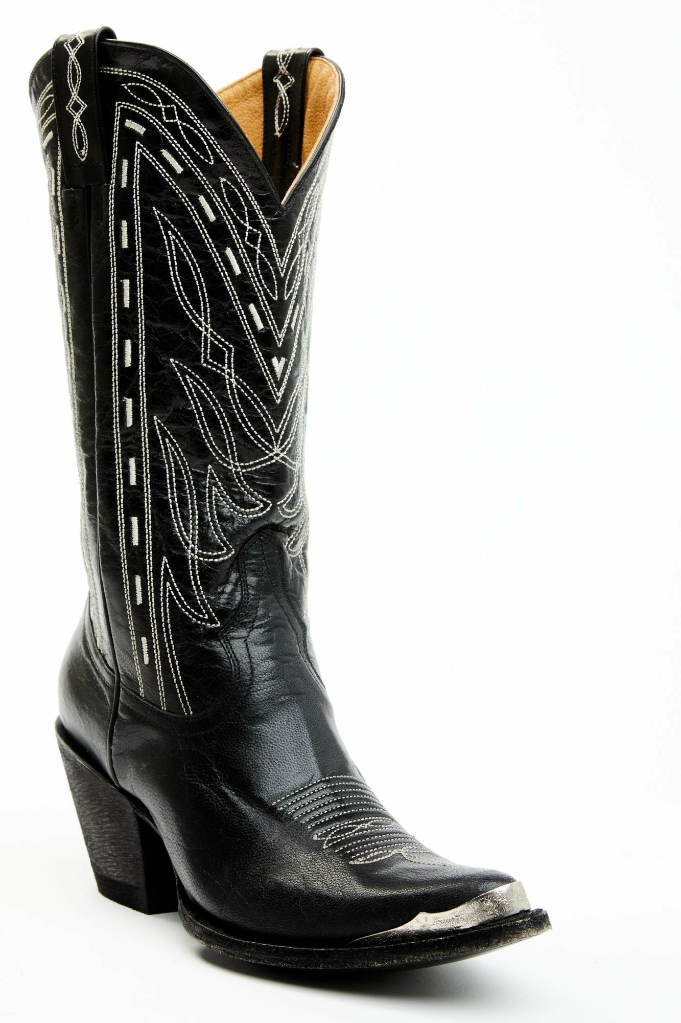 Idyllwind Retro Rock Black Western Boots - Round Toe Black