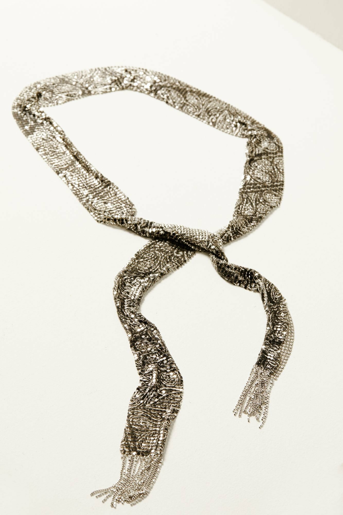 Idyllwind Cardiff Mesh Scarf Necklace Black