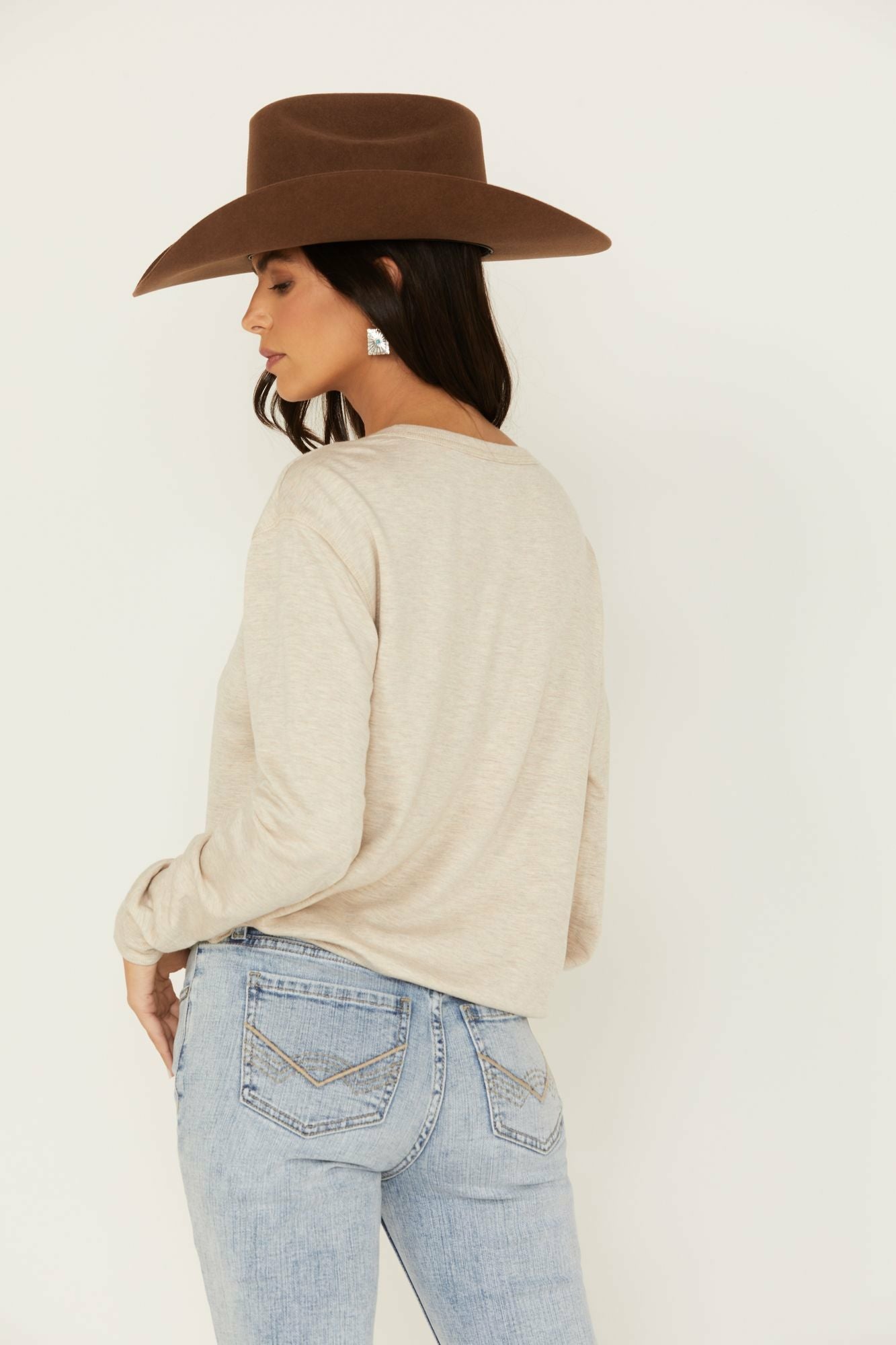 Idyllwind Wild West Graphic Sweatshirt Oatmeal