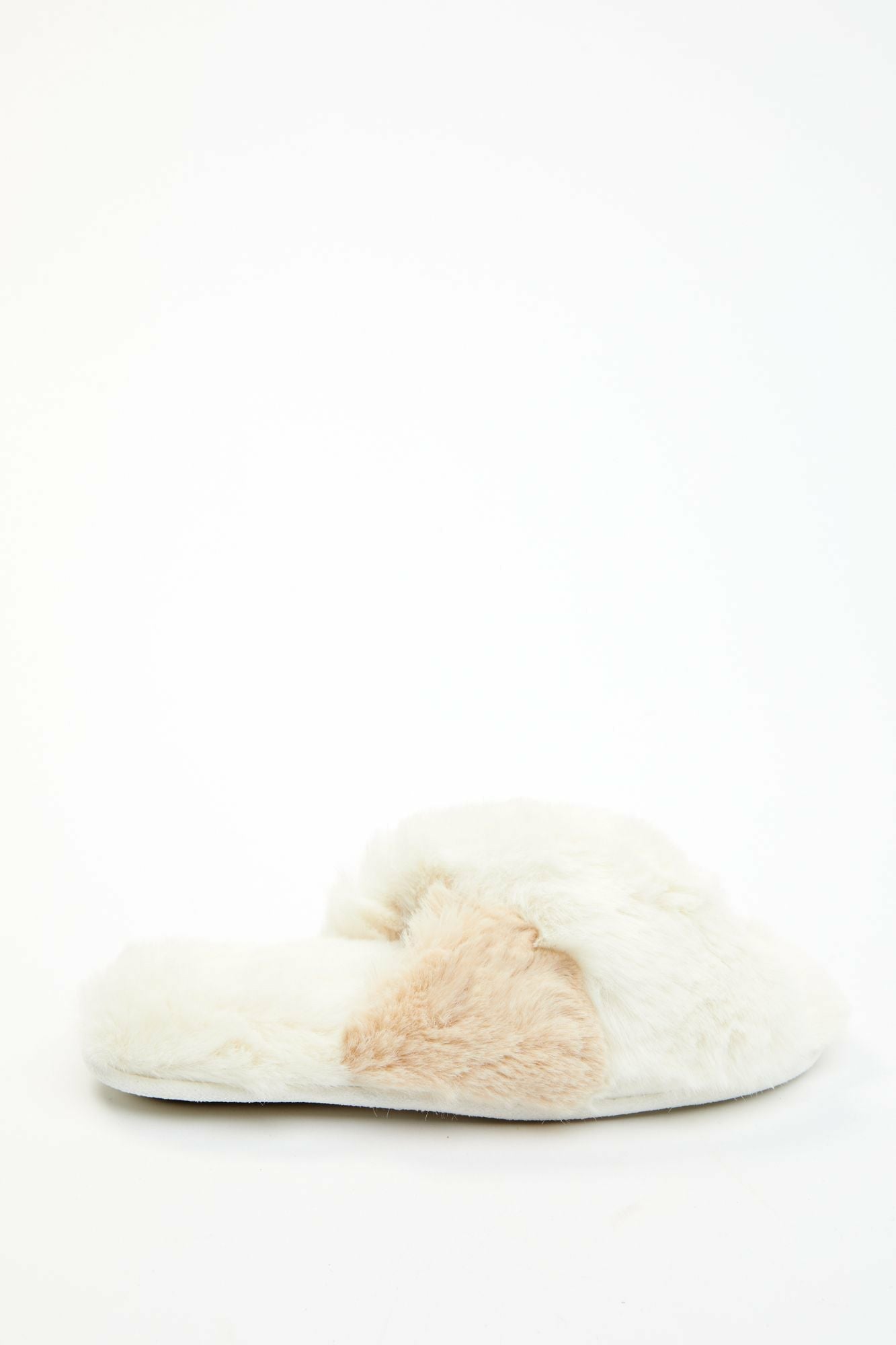 Idyllwind Aspen Cream Faux Fur Slippers Cream