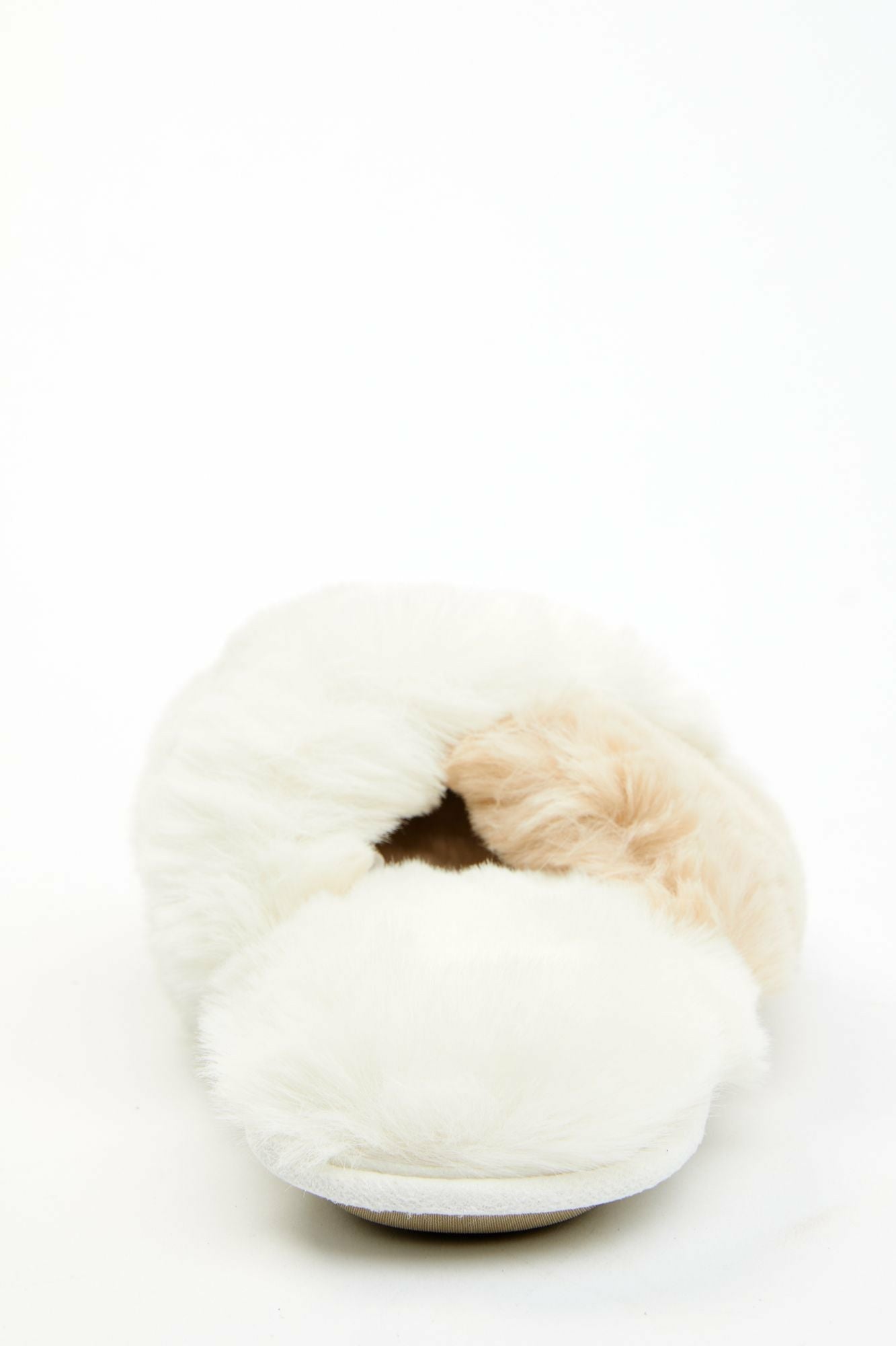 Idyllwind Aspen Cream Faux Fur Slippers Cream