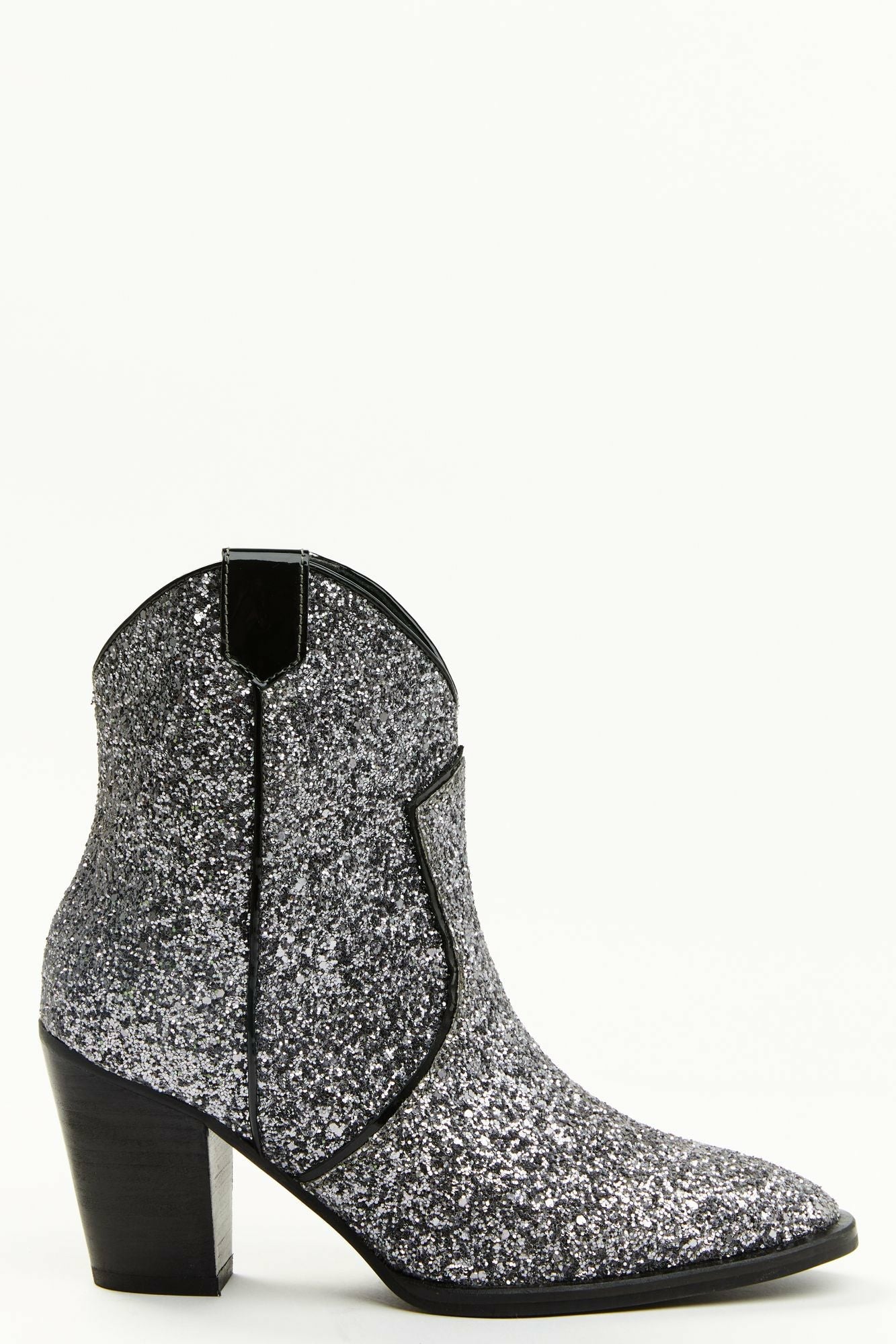 Idyllwind Stop and Stare Western Booties - Round Toe Silver