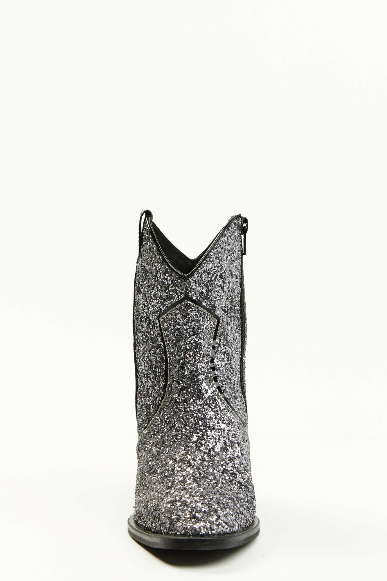 Idyllwind Stop and Stare Western Booties - Round Toe Silver