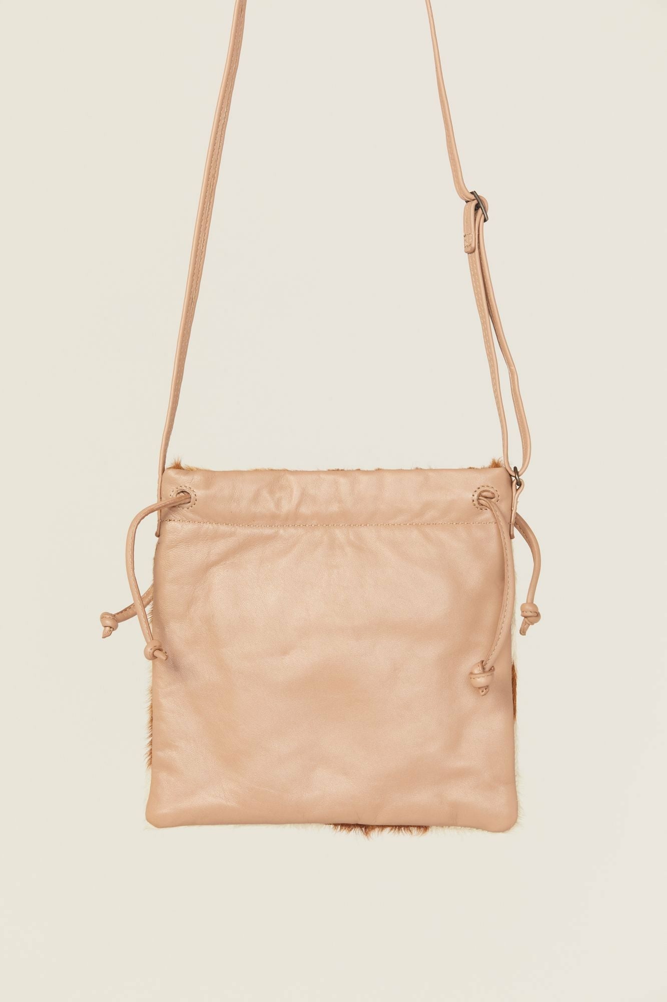 Idyllwind Canyon Ridge Hair-On Cowhide Crossbody Handbag Lt Brown