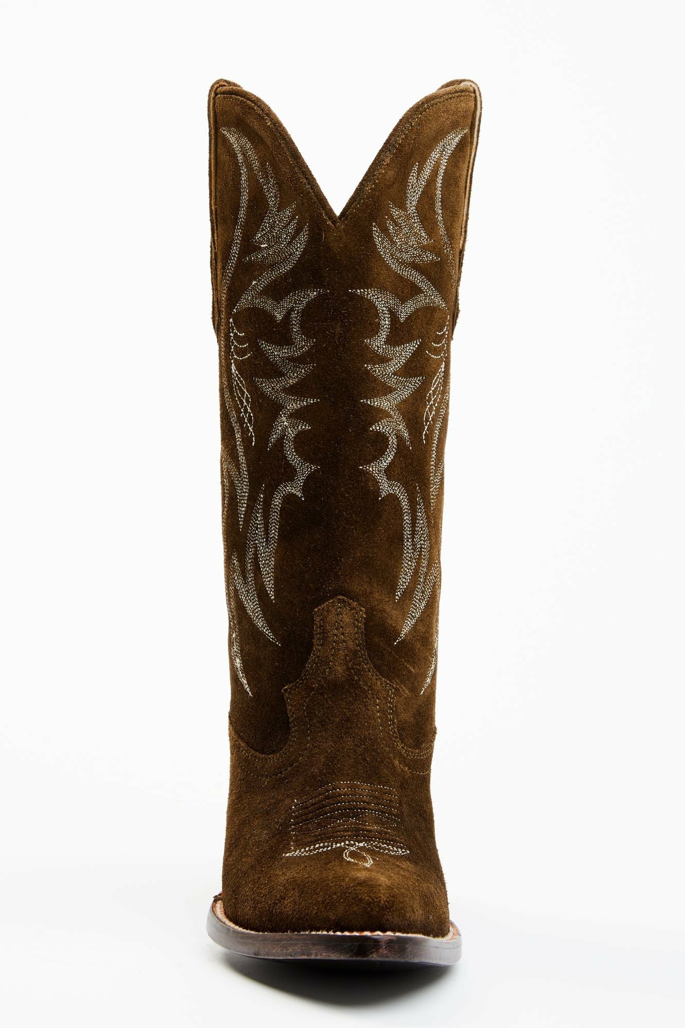 Idyllwind Charmed Life Olive Suede Western Boots - Round Toe Olive