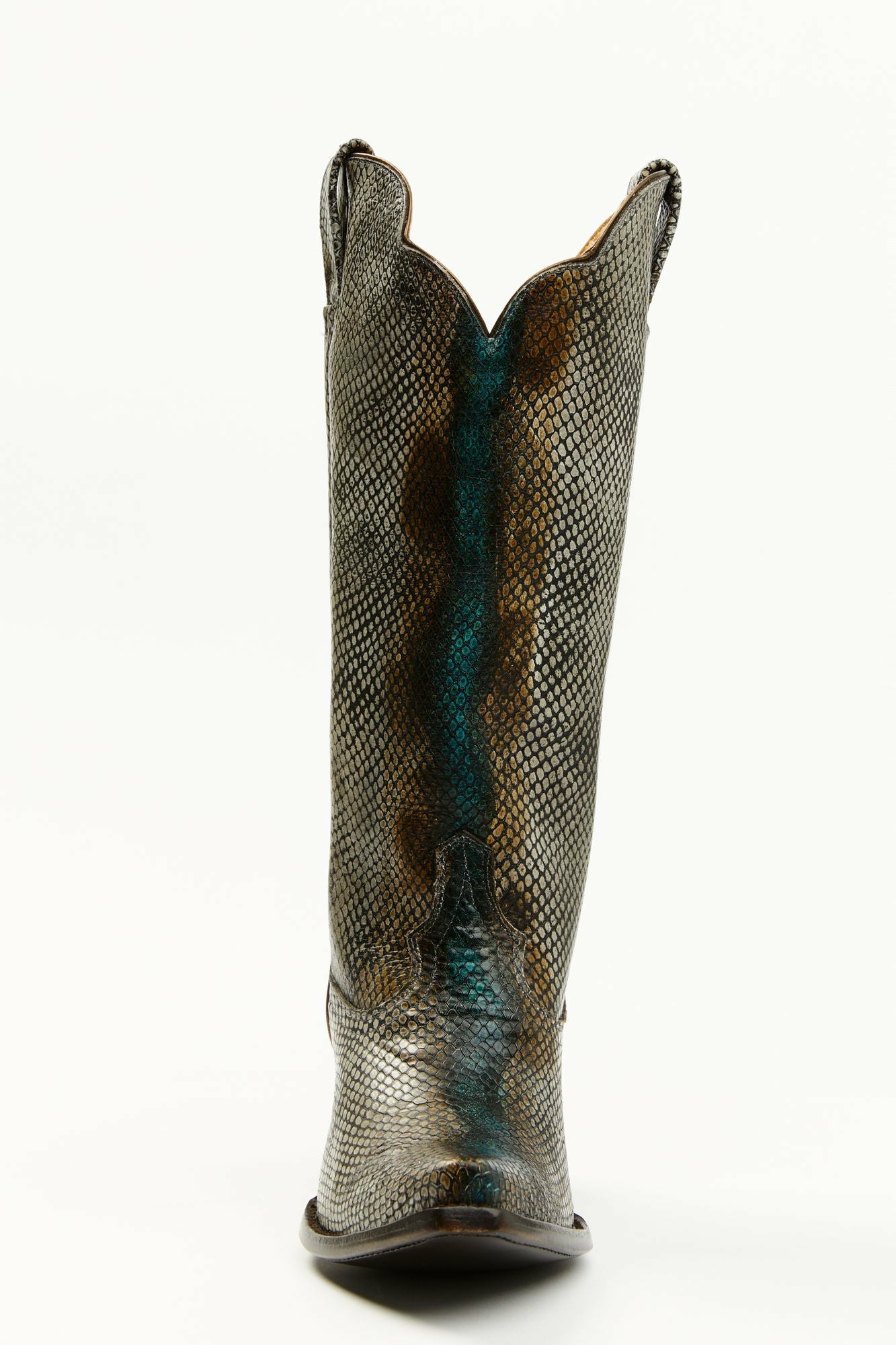 Idyllwind Strut Snake Print Leather Western Boots - Snip Toe Multi