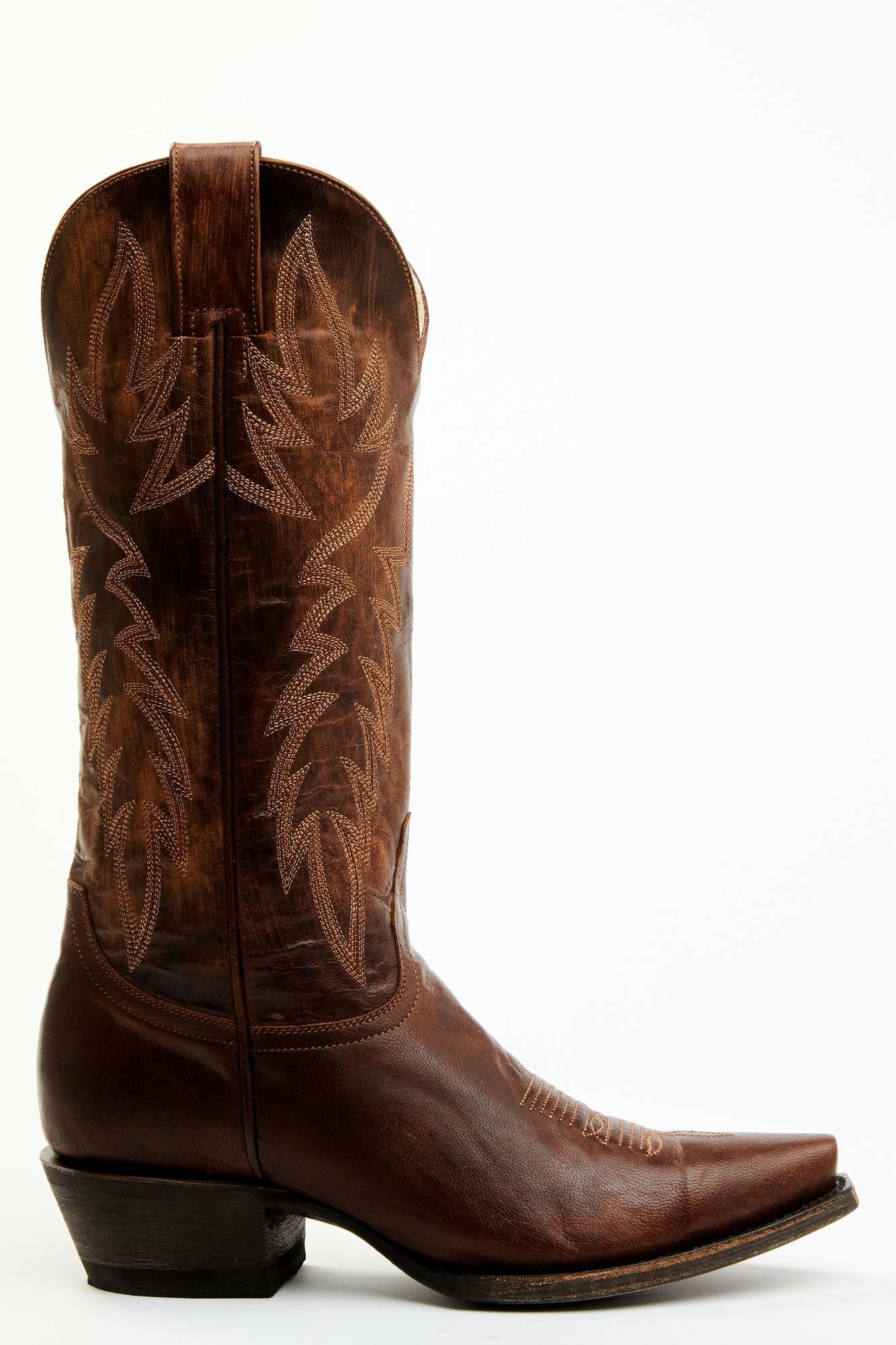 Idyllwind Wheeler Brass Brown Western Performance Boots - Snip Toe Brown
