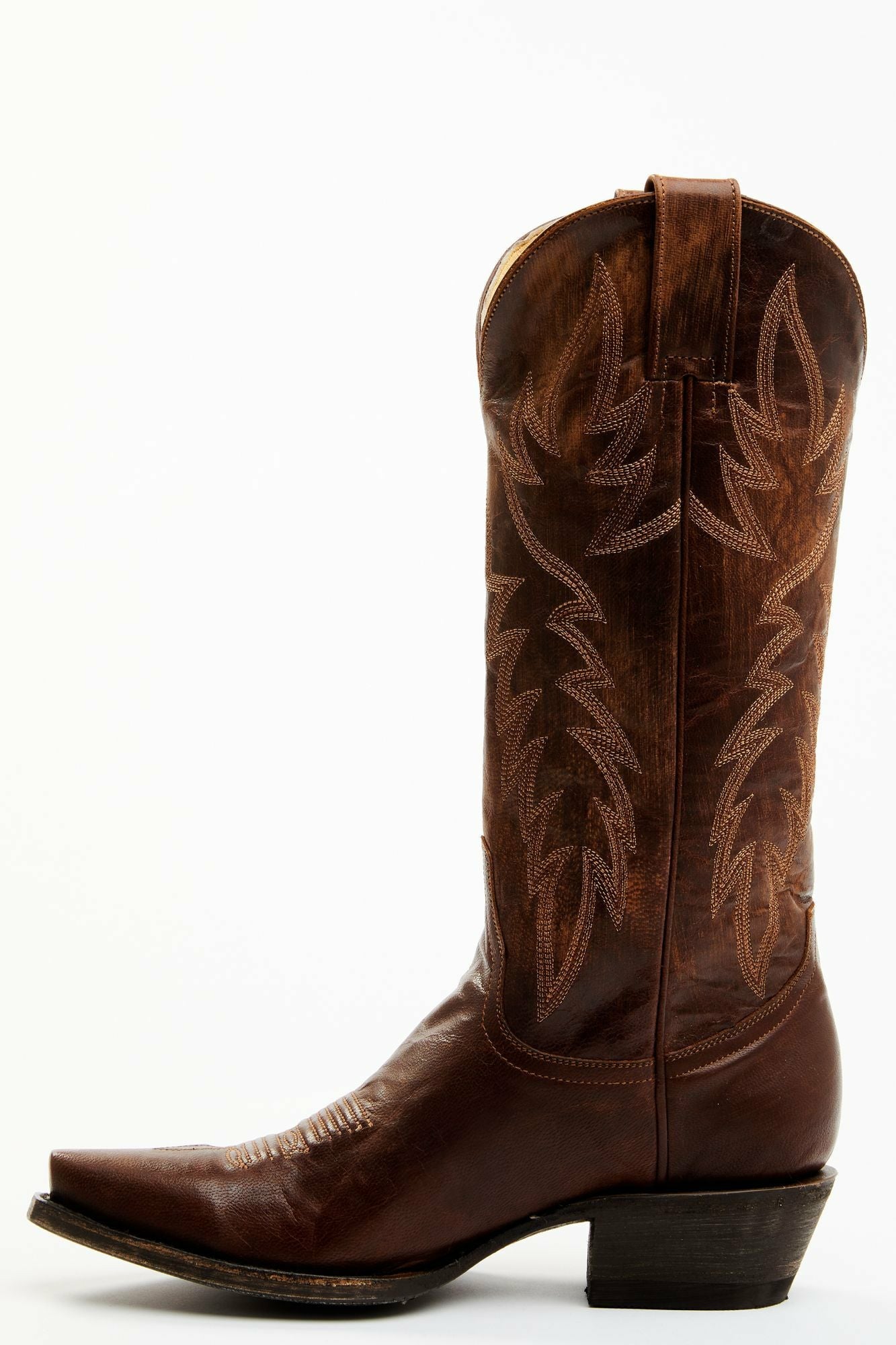 Idyllwind Wheeler Brass Brown Western Performance Boots - Snip Toe Brown