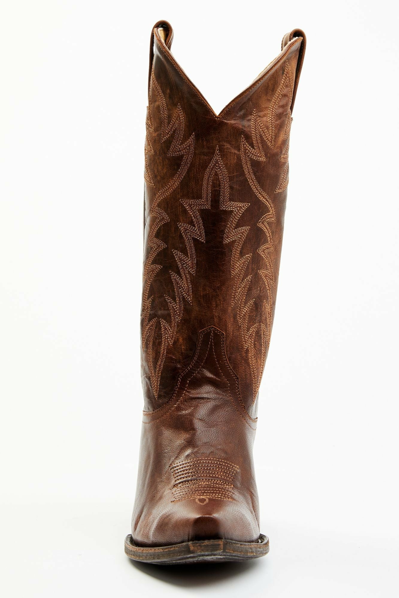 Idyllwind Wheeler Brass Brown Western Performance Boots - Snip Toe Brown
