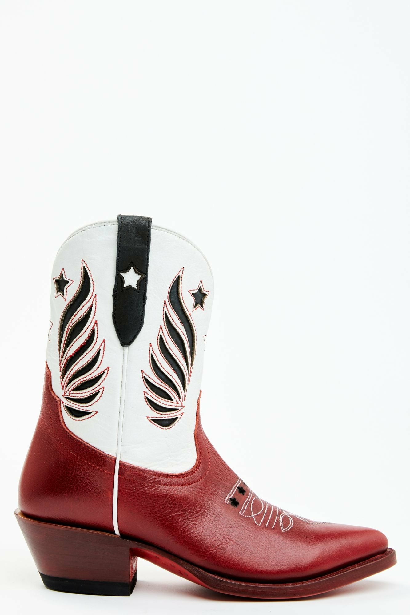 Idyllwind Roadie Western Booties - Round Toe Red