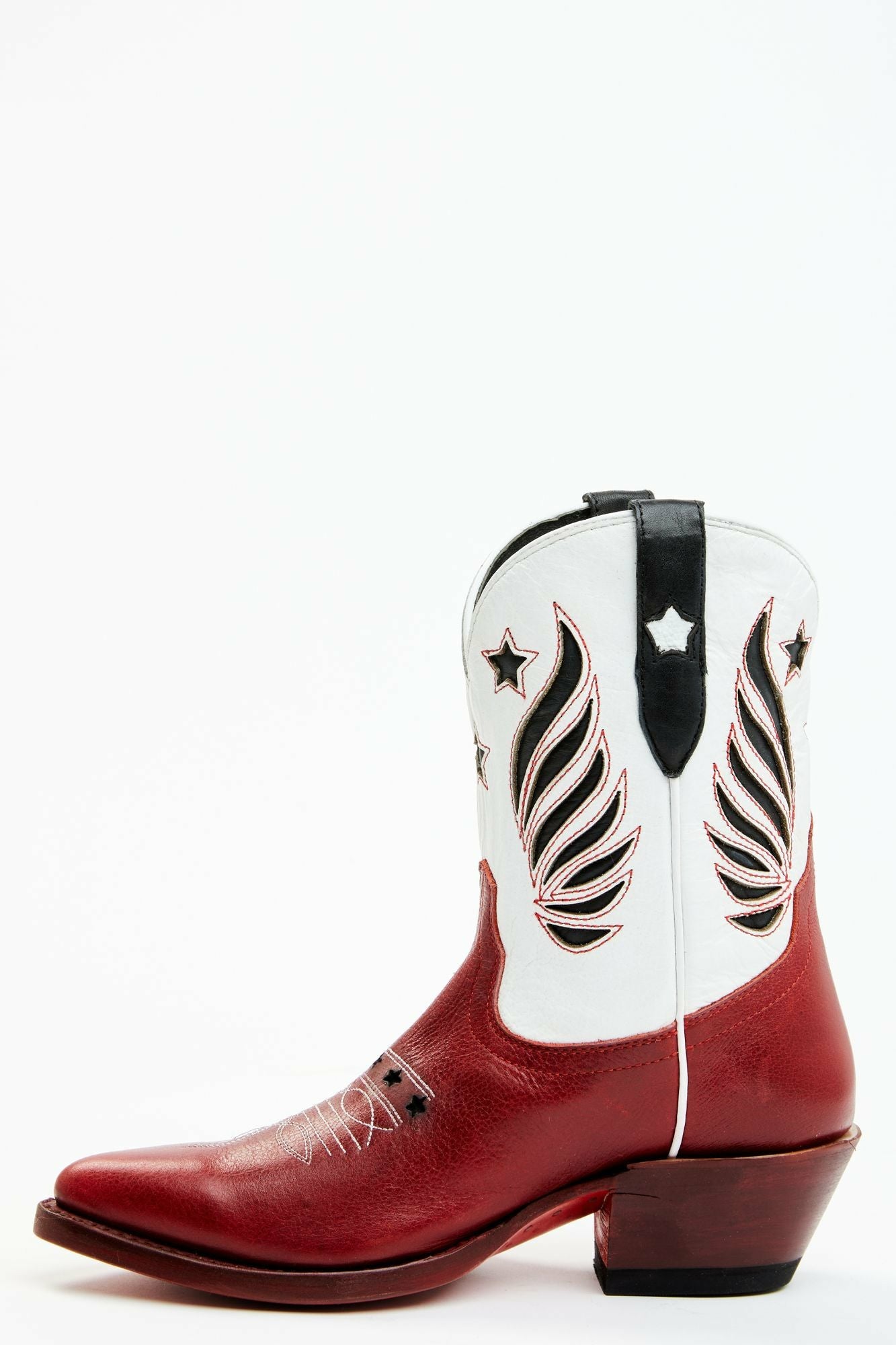 Idyllwind Roadie Western Booties - Round Toe Red
