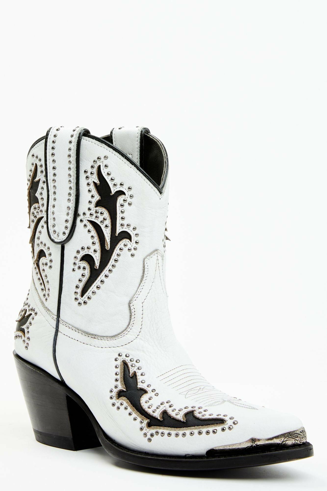 Idyllwind Fiore Booties - Round Toe White