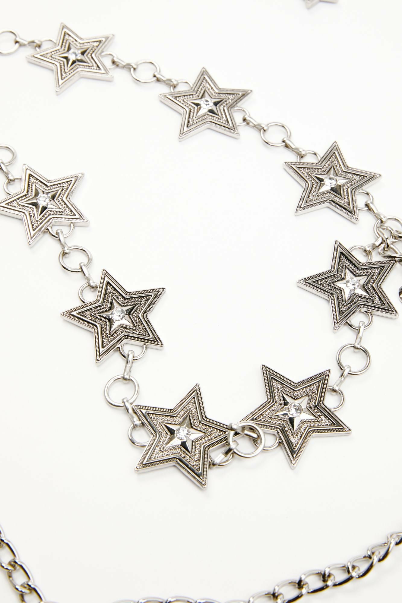 Idyllwind Starliner Drive Silver Chain Belt Silver
