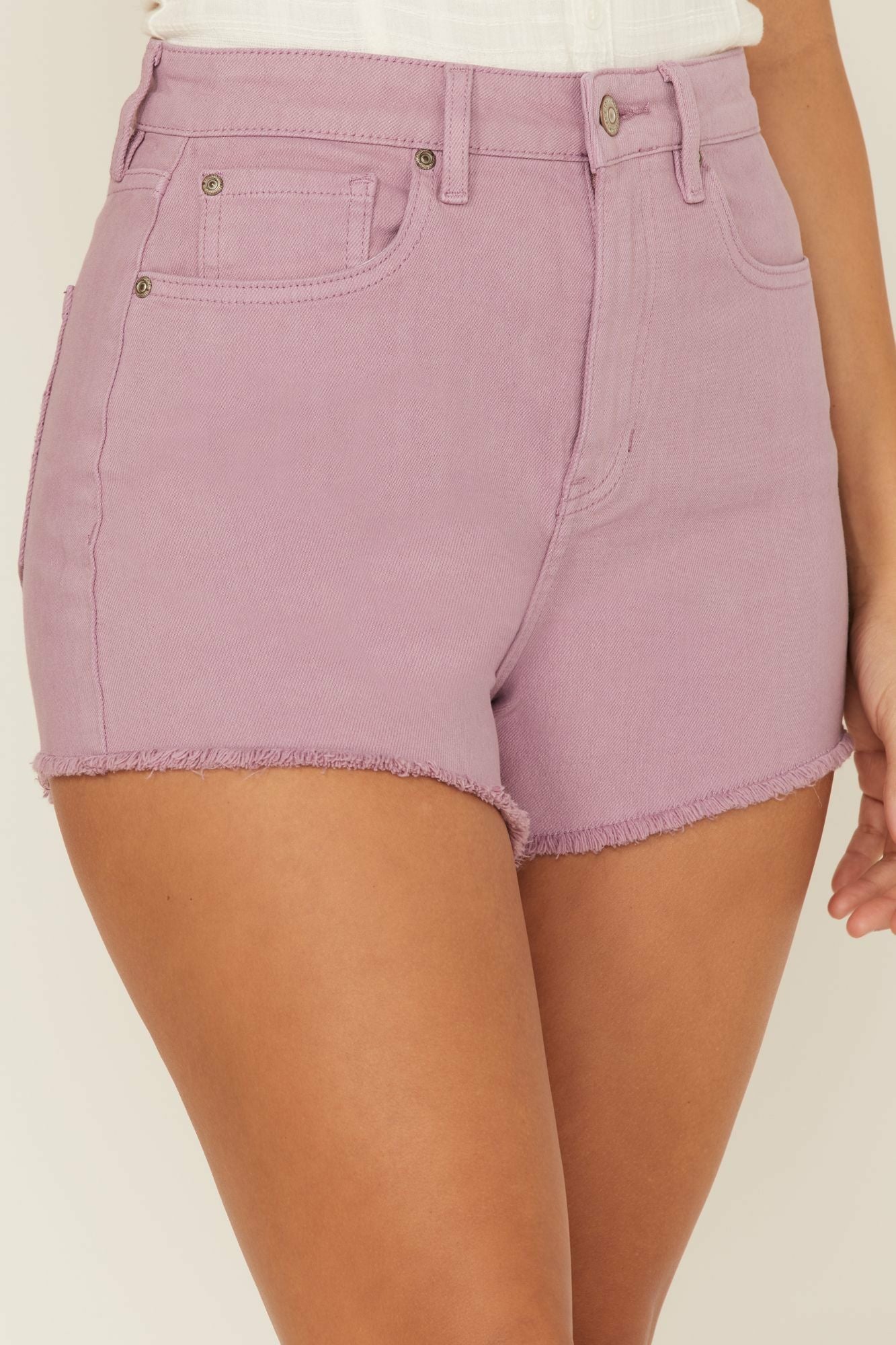Idyllwind Dusty High Rise Shorts Mauve