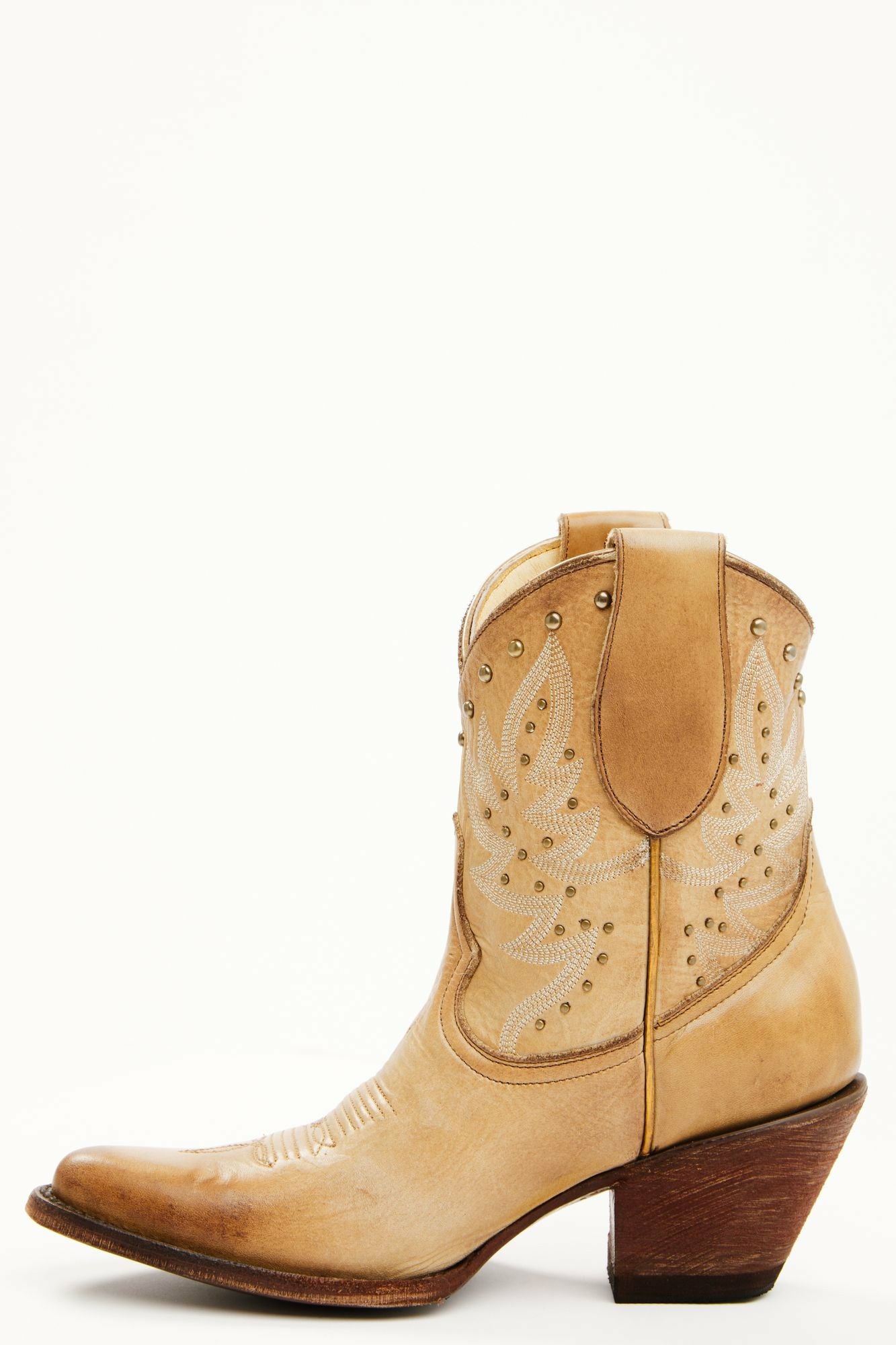 Idyllwind Bayou Western Fashion Booties - Round Toe Tan