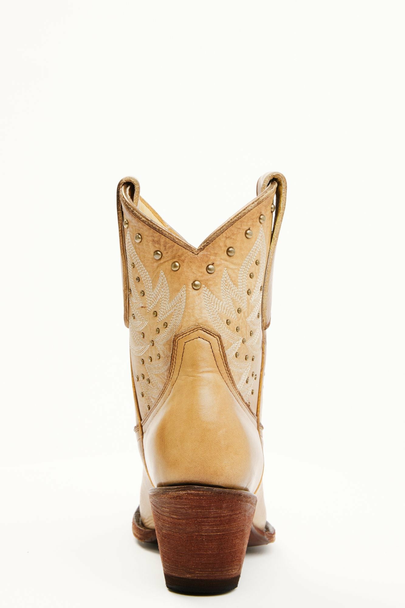 Idyllwind Bayou Western Fashion Booties - Round Toe Tan