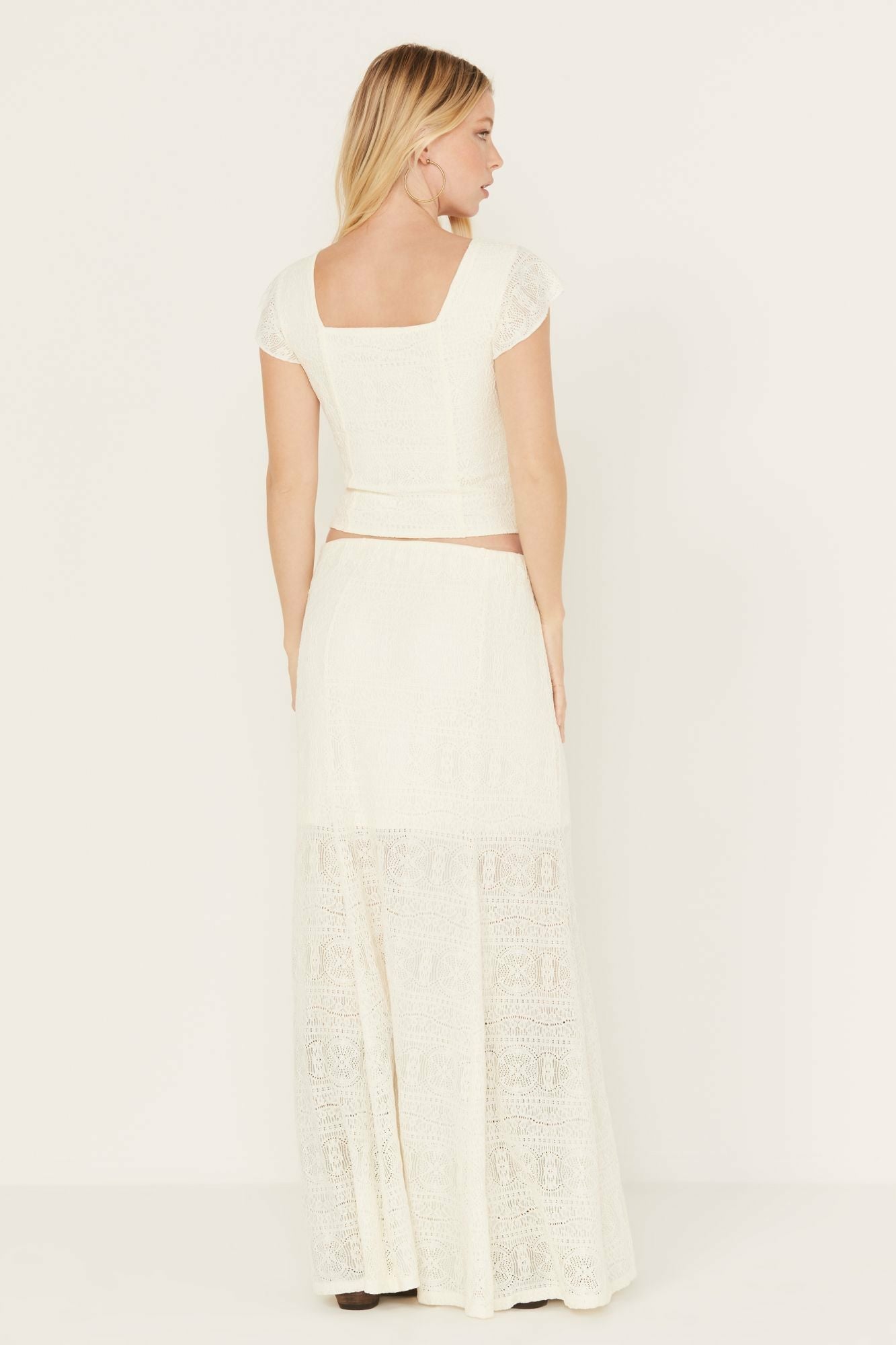 Idyllwind Montana Western Lady Maxi Skirt Ivory