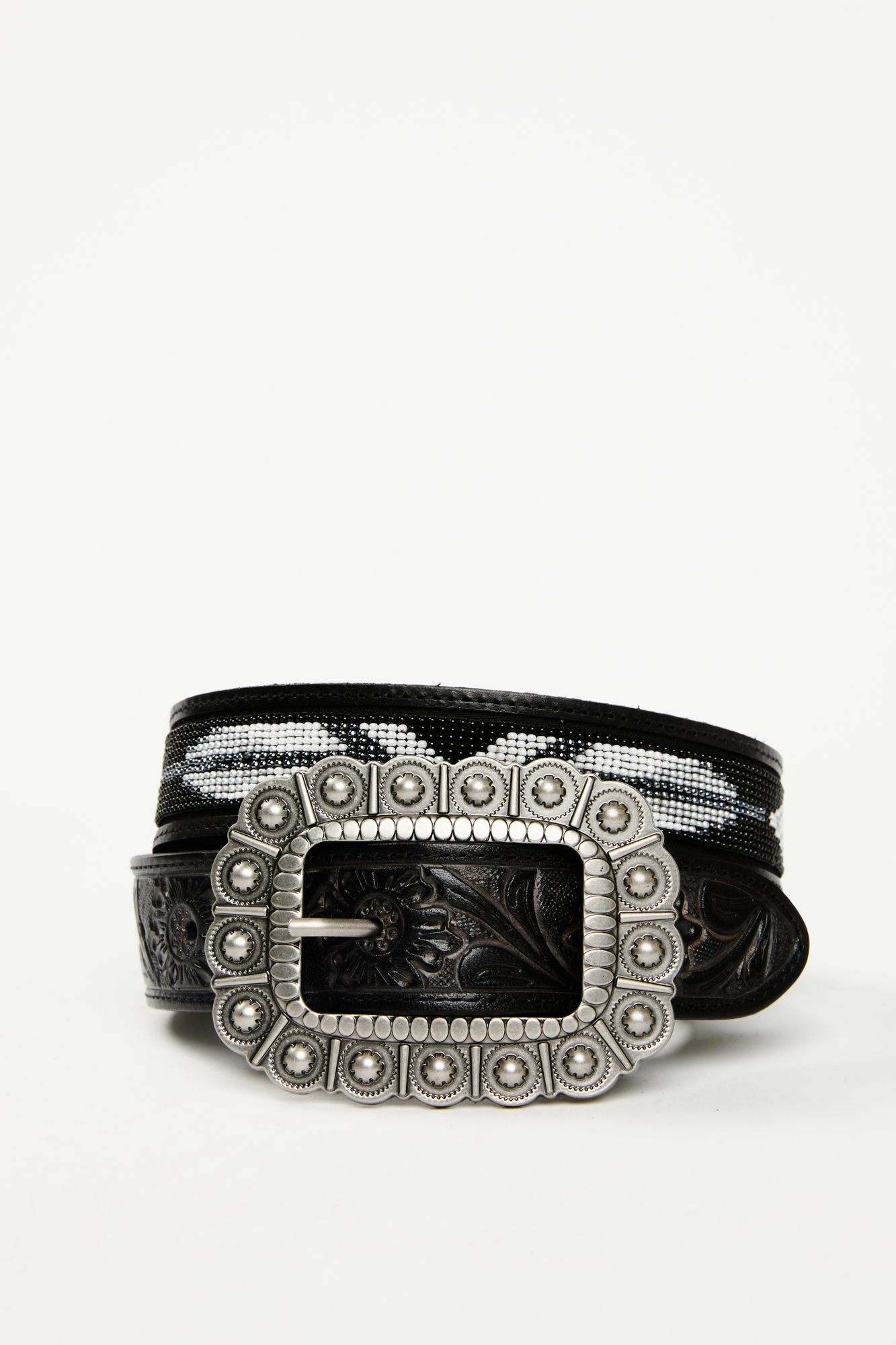 Idyllwind Windriver Seed Bead Western Belt Black