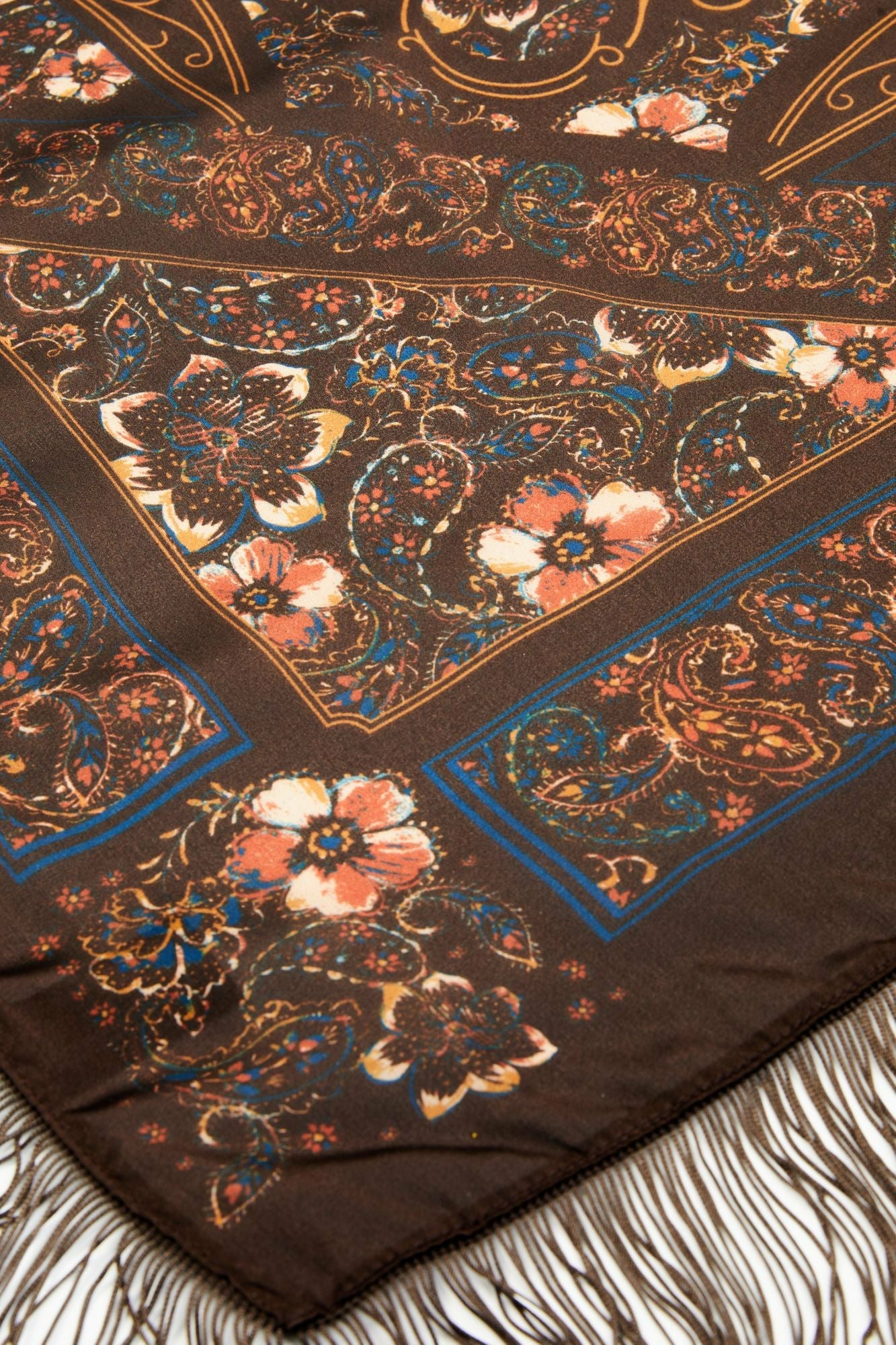 Idyllwind Magnolia Wild Rag Scarf Brown
