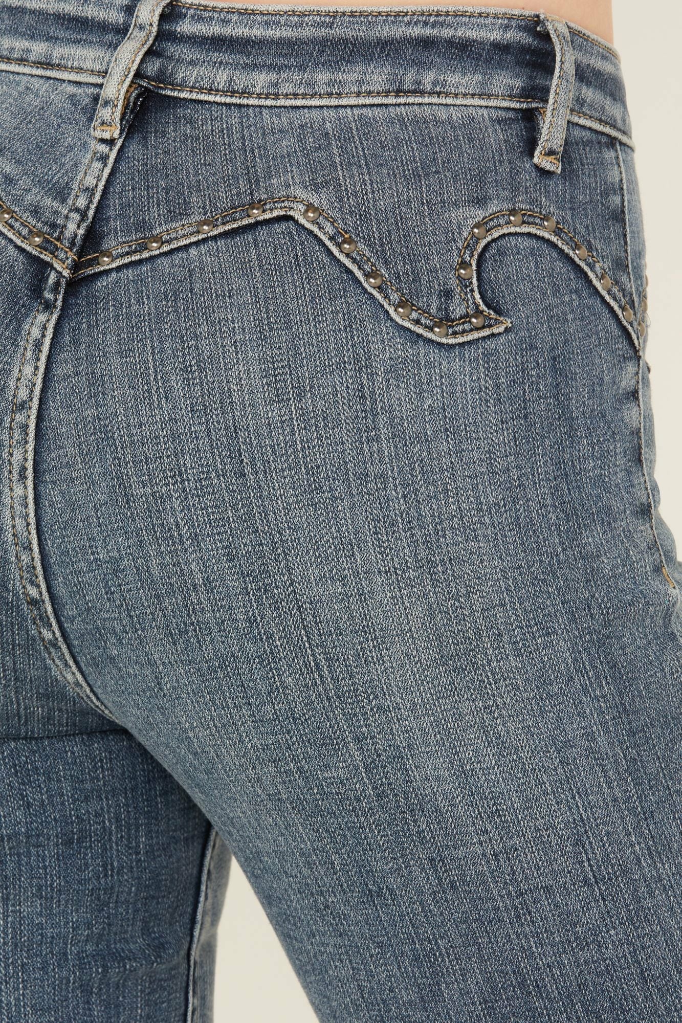 Idyllwind Beasley Gypsy High Rise Western Yoke Stretch Bootcut Jeans Medium Wash
