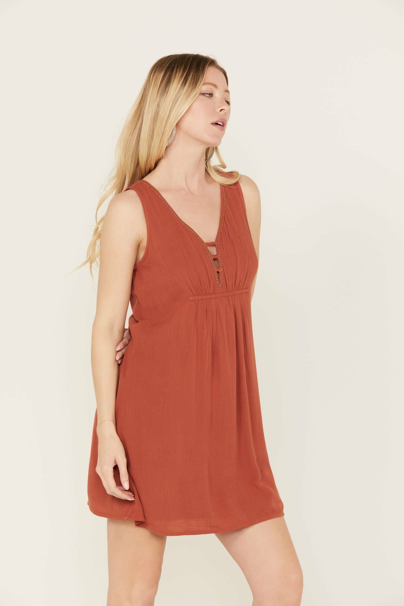 Idyllwind Rowan Dress Pecan