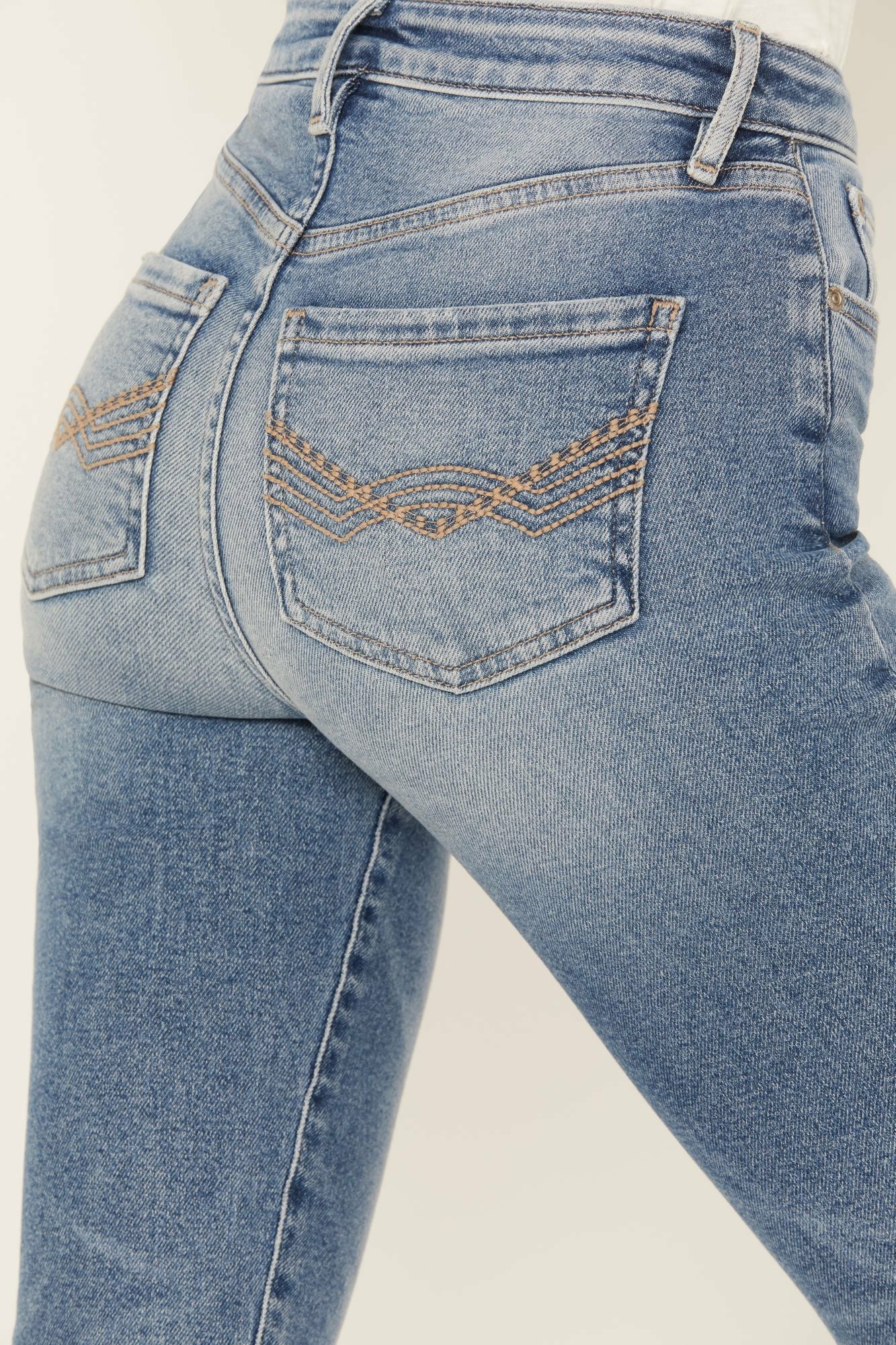 Idyllwind Glenrose Vintage Gypsy High Rise Bootcut Jeans Medium Wash