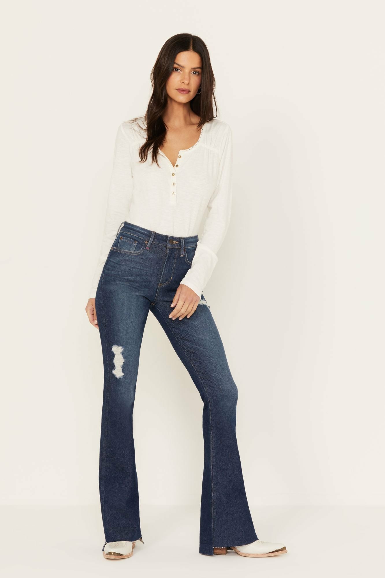 Idyllwind Fulton Vintage Gypsy High Rise Bootcut Jeans Dark Wash