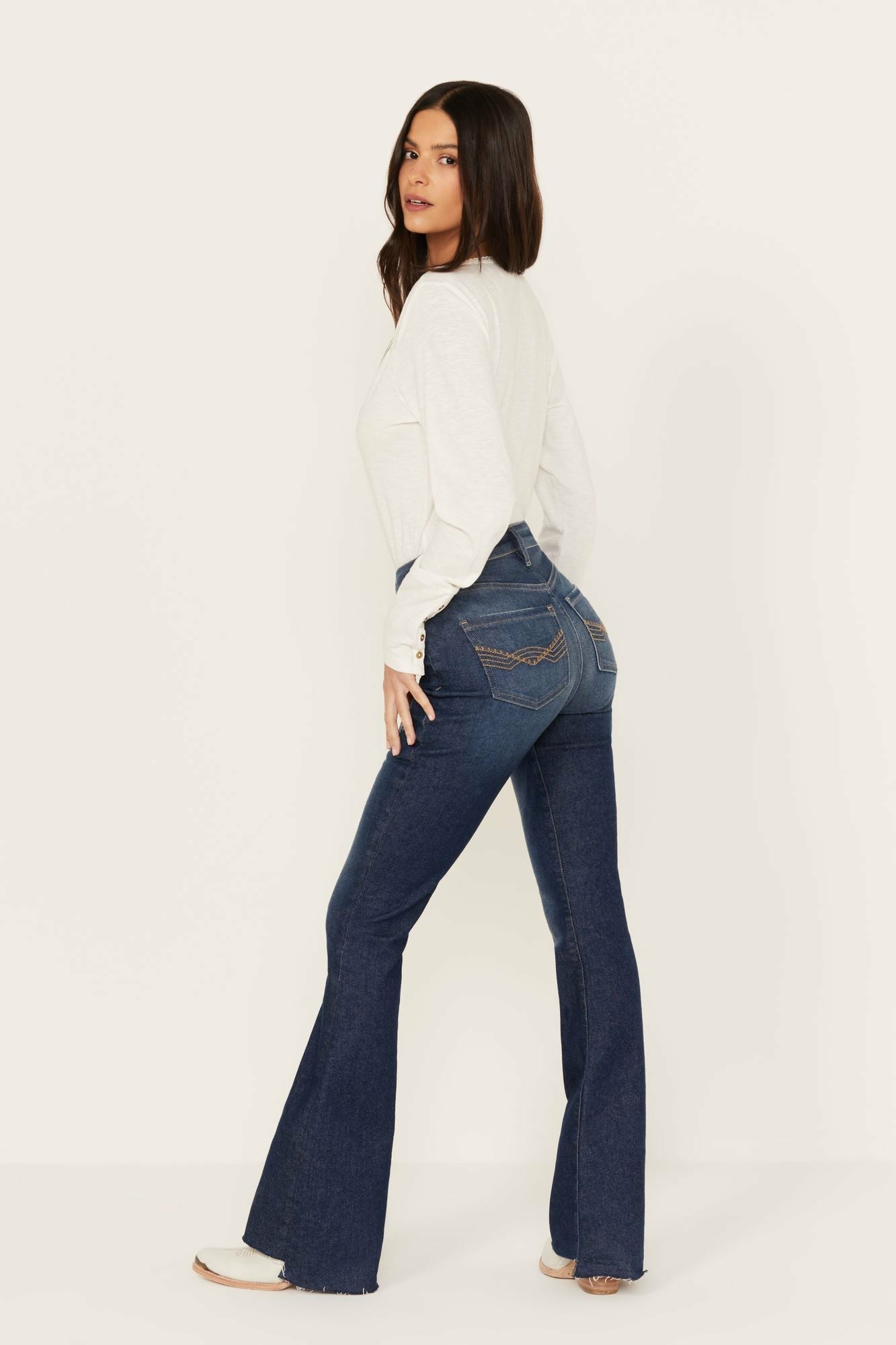 Idyllwind Fulton Vintage Gypsy High Rise Bootcut Jeans Dark Wash