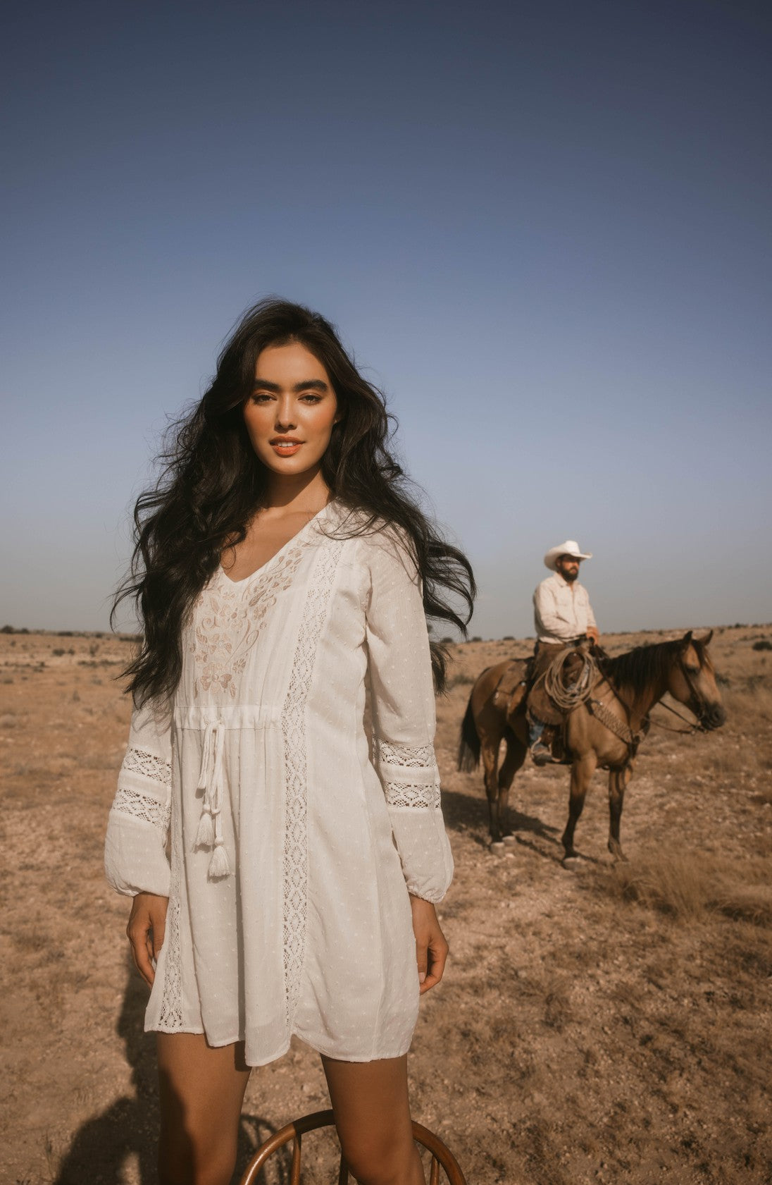 Idyllwind Jessie Western Romance Update Dress Ivory