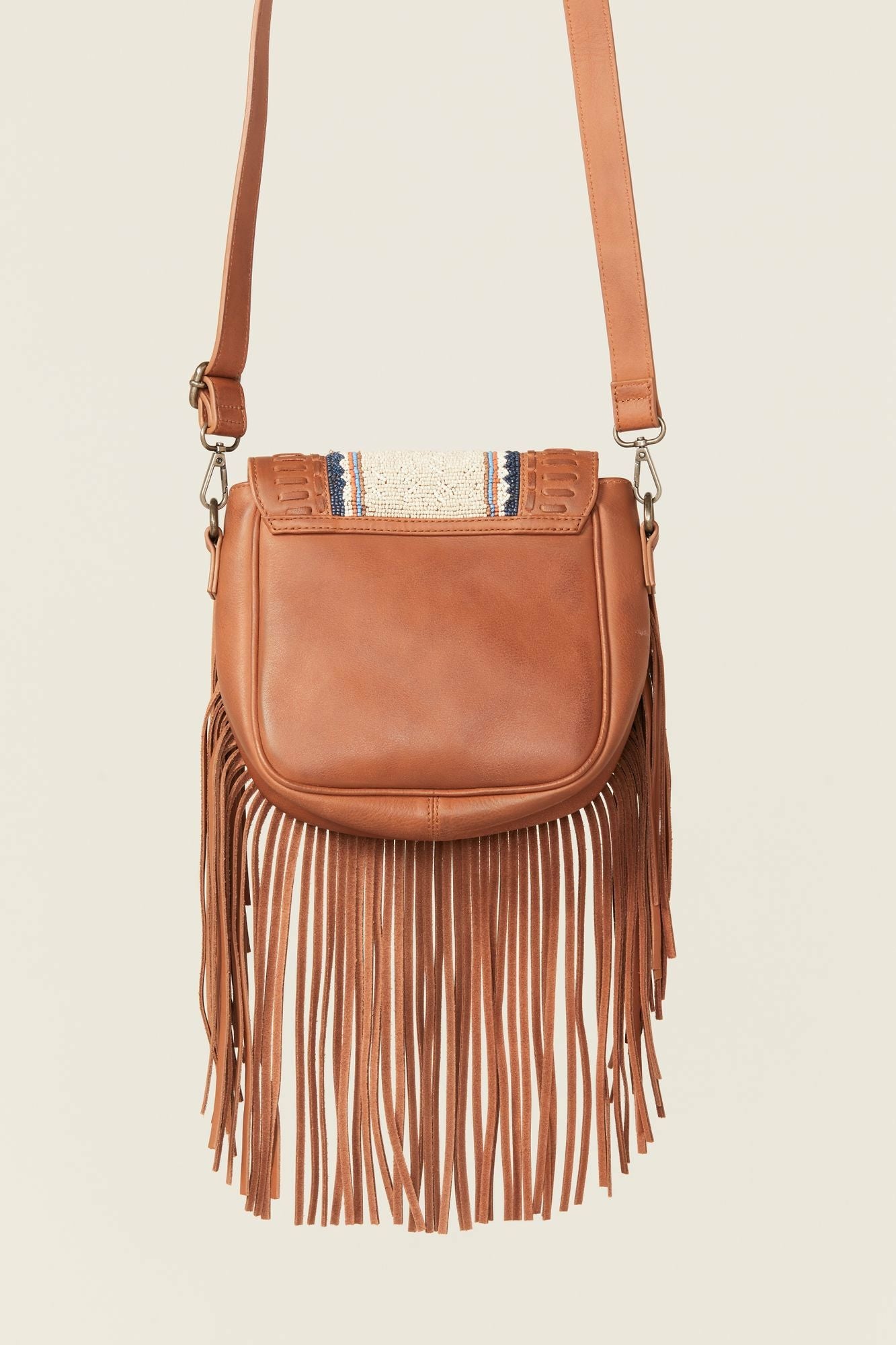 Idyllwind Shiloh Fringe Crossbody Handbag Medium Brown