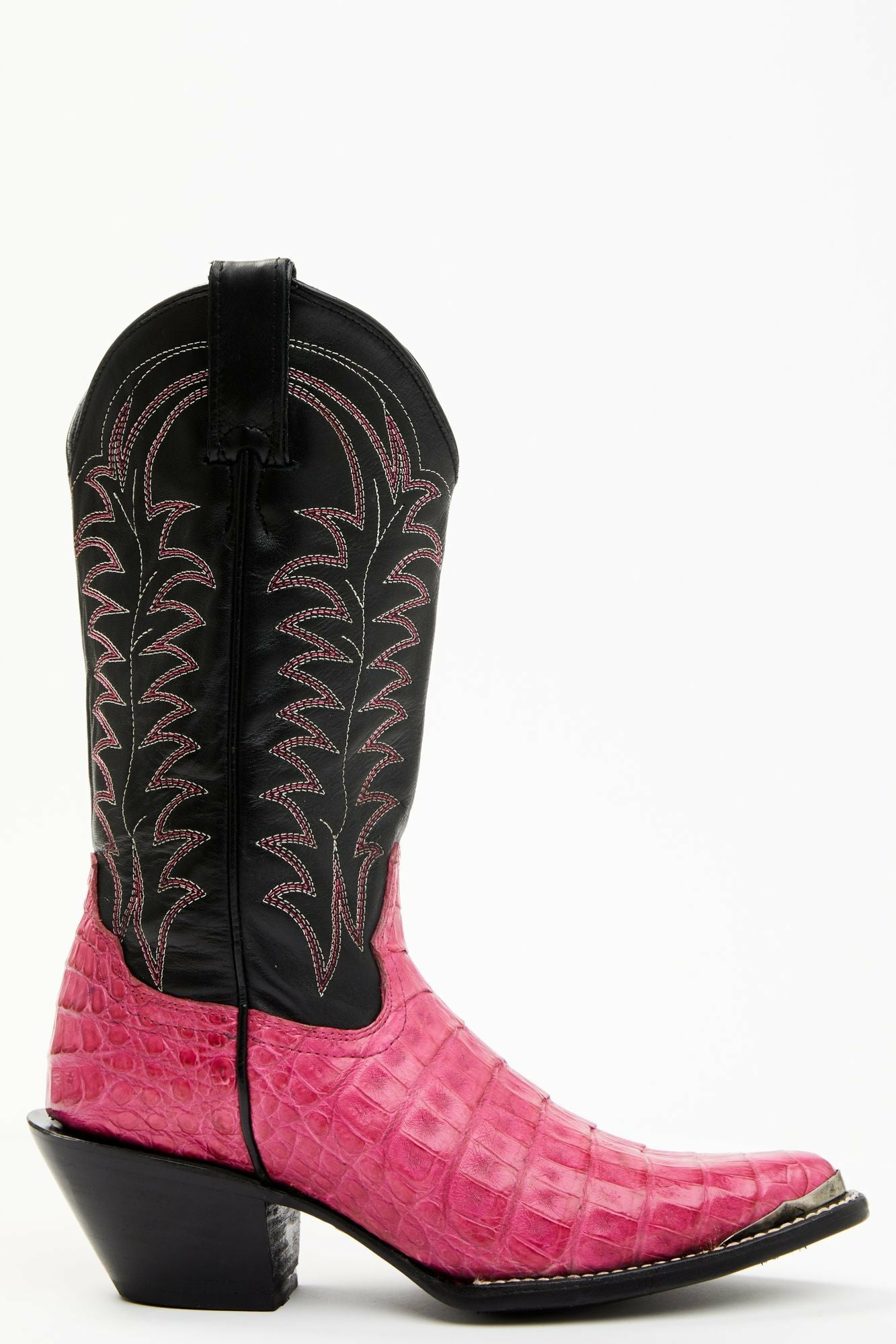 Idyllwind All In Exotic Caiman Western Boots - Pointed Toe Fuchsia