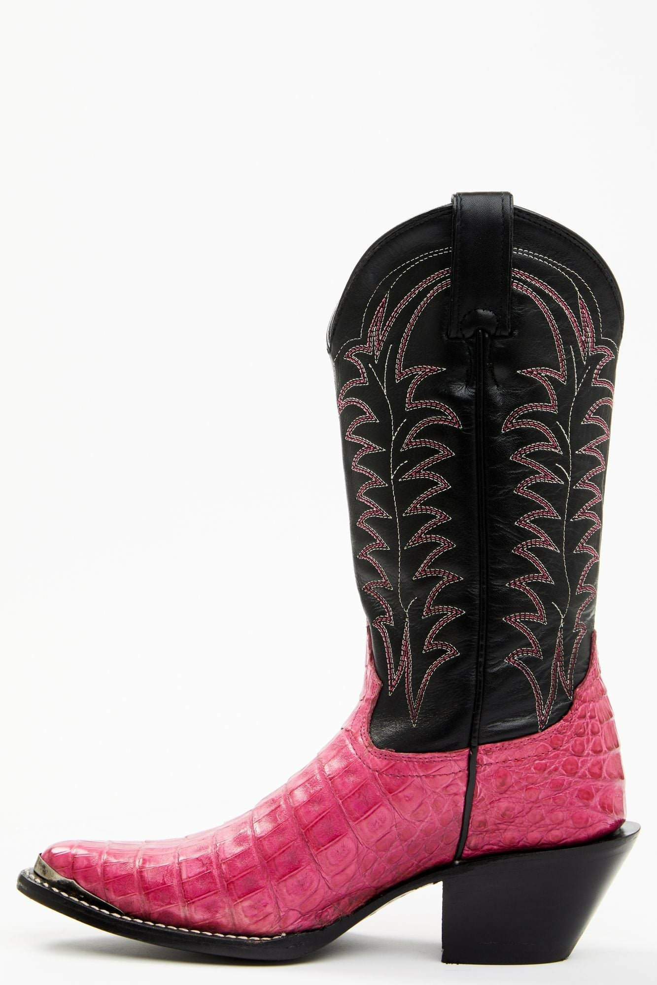 Idyllwind All In Exotic Caiman Western Boots - Pointed Toe Fuchsia