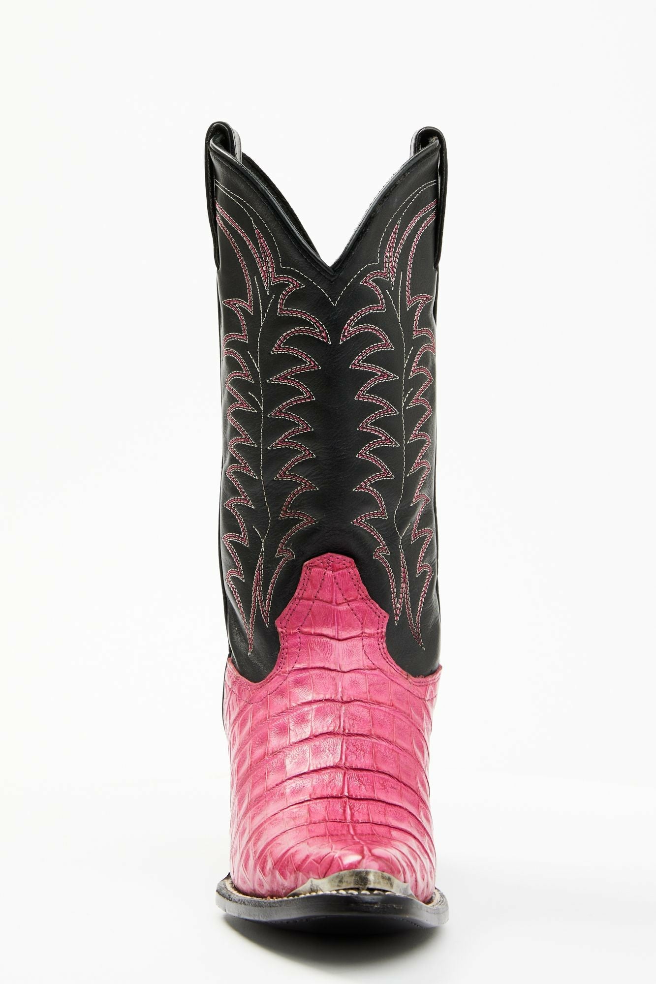Idyllwind All In Exotic Caiman Western Boots - Pointed Toe Fuchsia