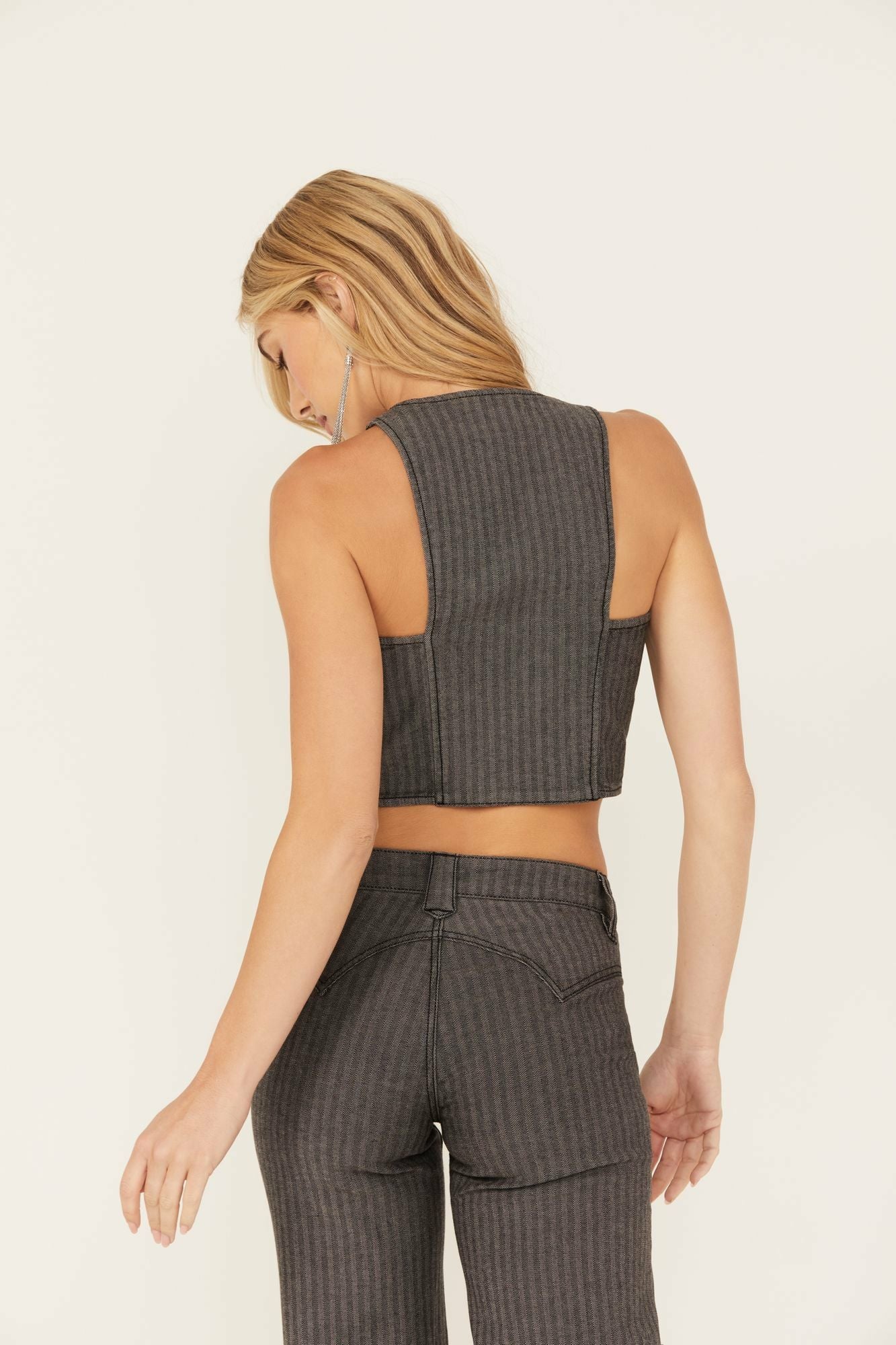 Idyllwind Annex Herringbone Vest Black