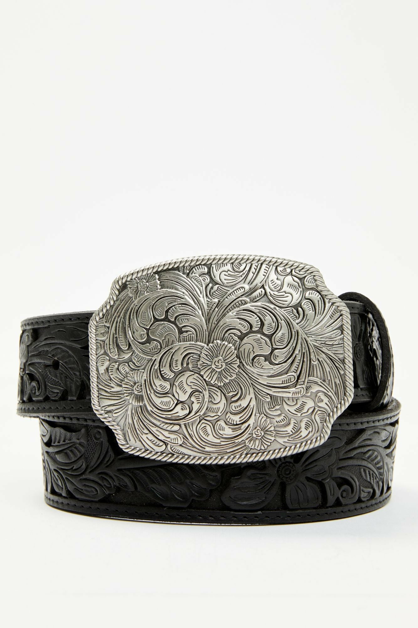 Idyllwind Westerly Drive Black Tooled Belt Black