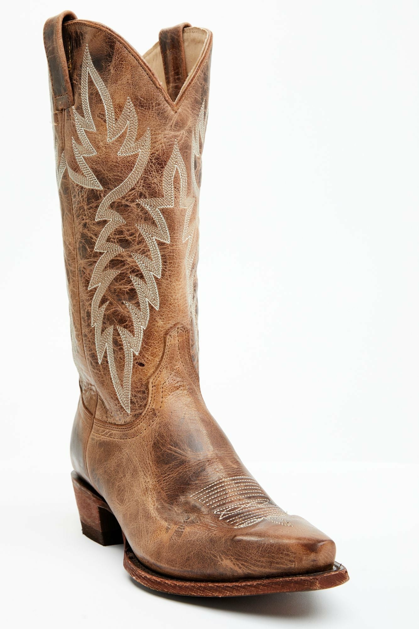 Idyllwind Wheeler Brown Western Performance Boots - Snip Toe Tan