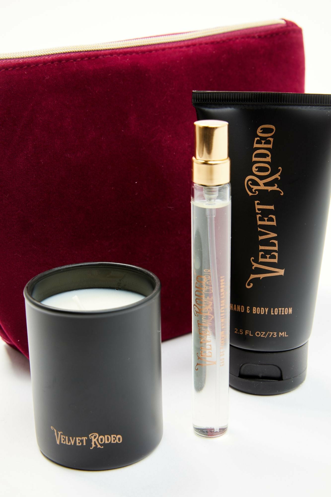 Idyllwind Velvet Rodeo Eau de Parfum Fragrance Gift Set Burgundy